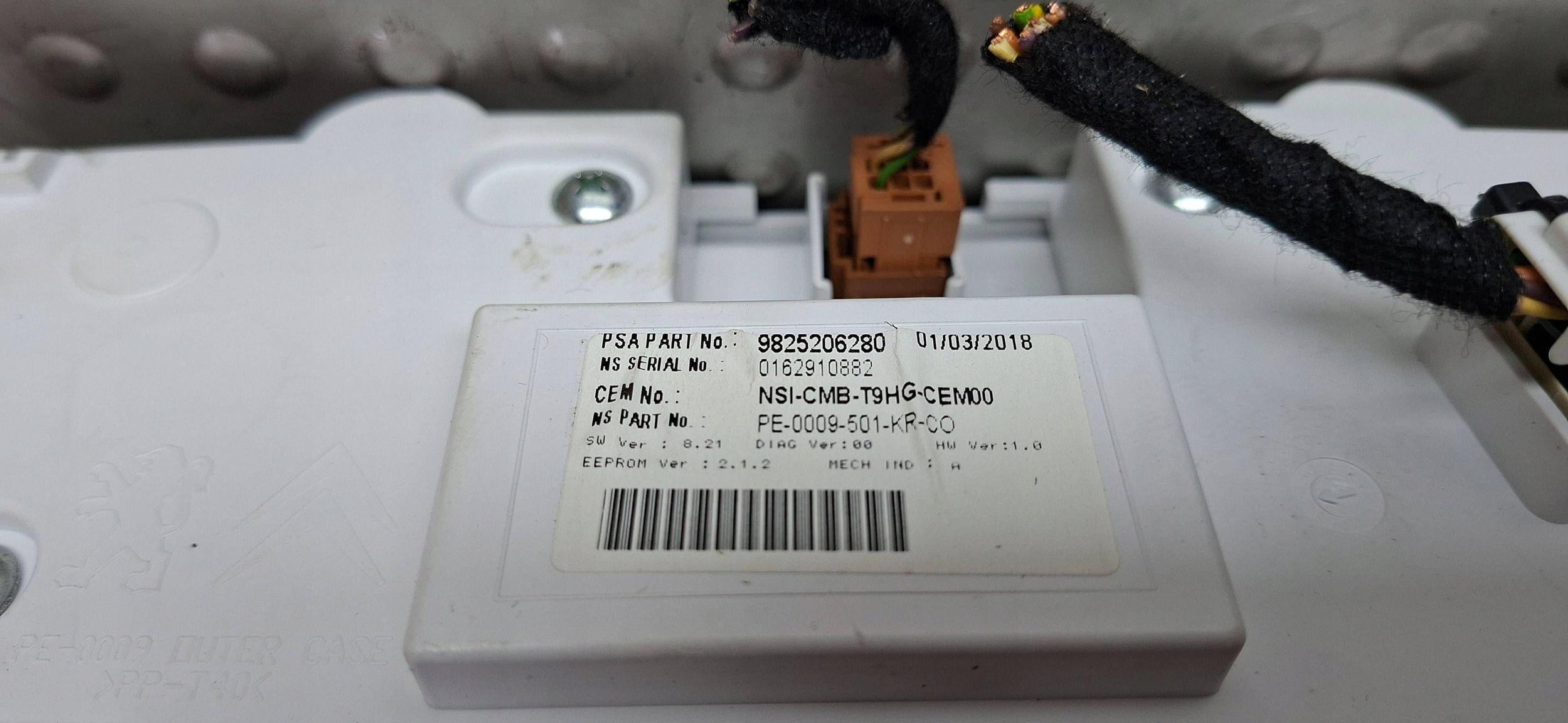 dials 9825206280 PEUGEOT 308 II 1.2 THP 2016