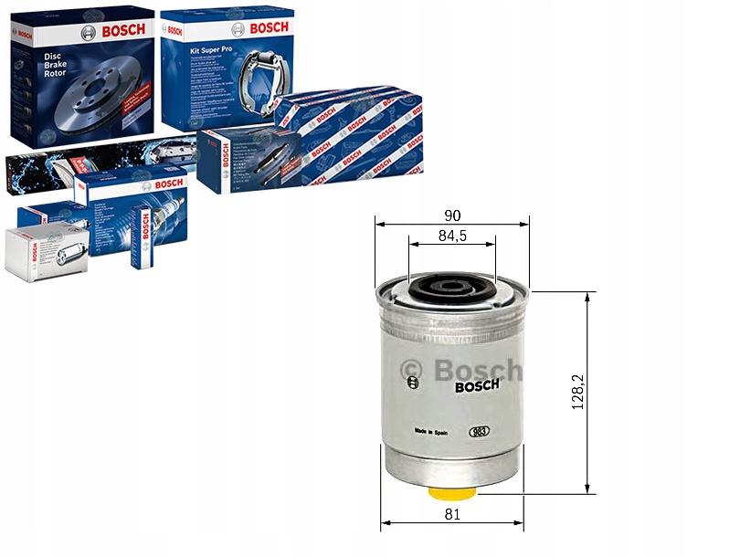 FILTR PALIWA FORD 2 5D TRANSIT BOSCH