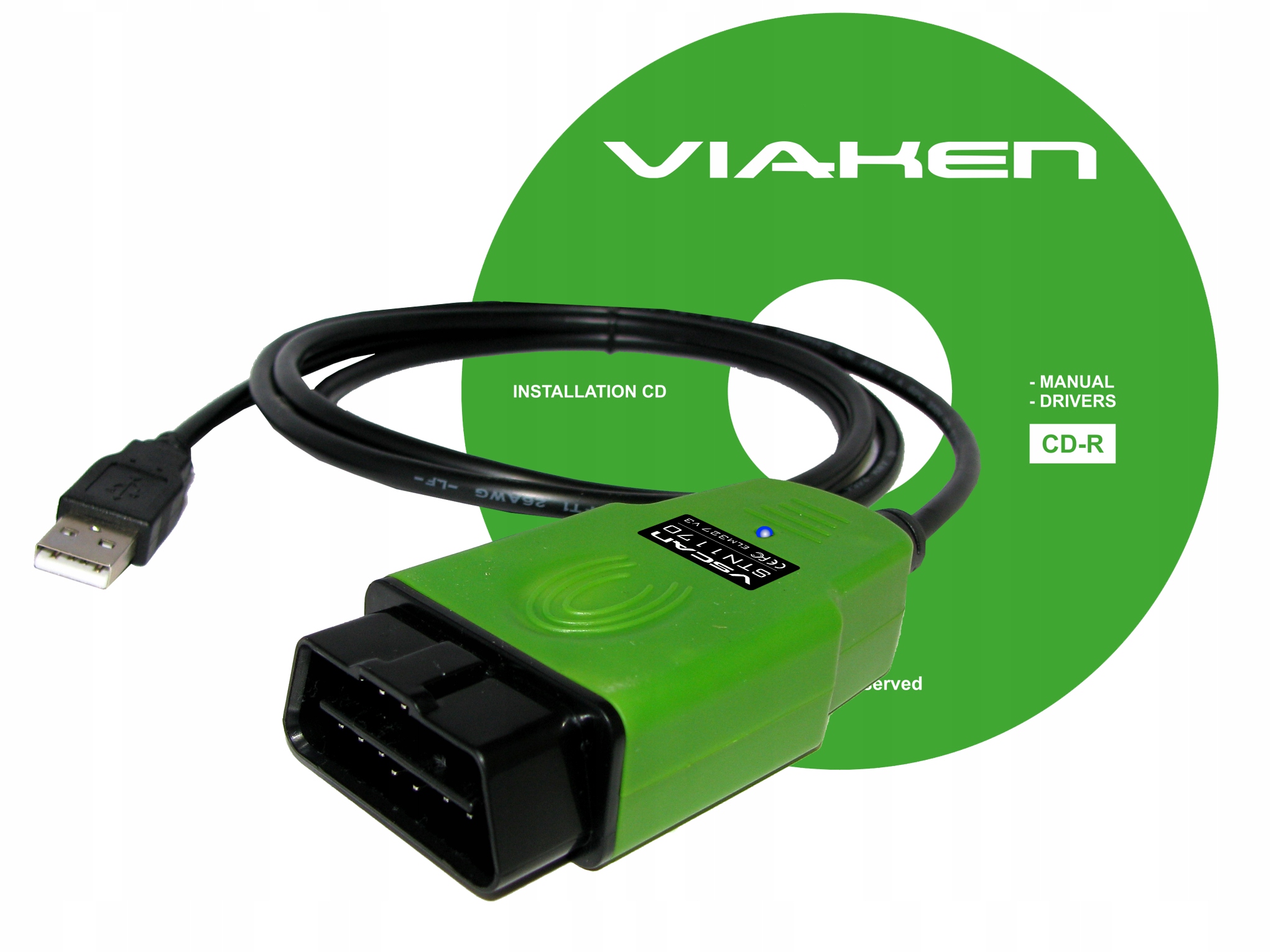 STN1170 ELM327 v3 Diagnoza OBD2 Ms-can Ford polski