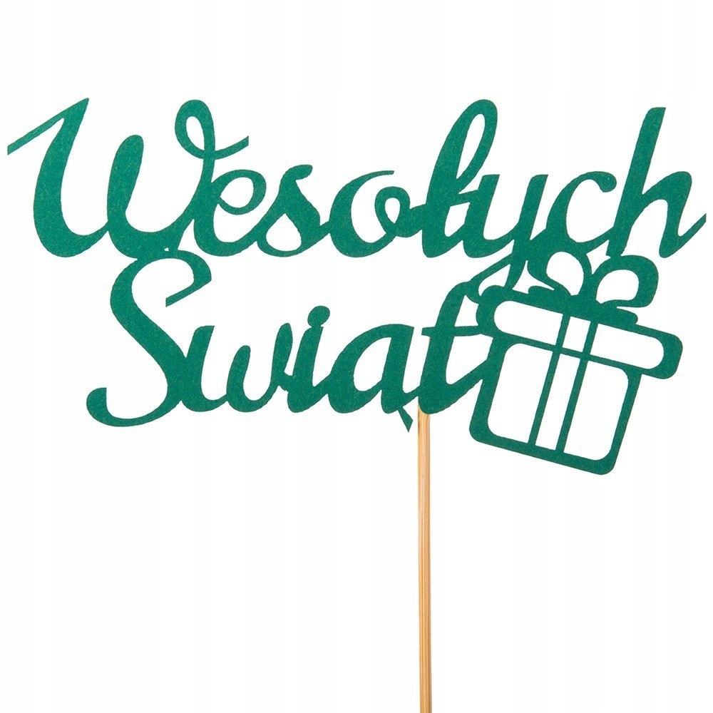 

Topper Wesołych Świąt Zielony Święta Cz