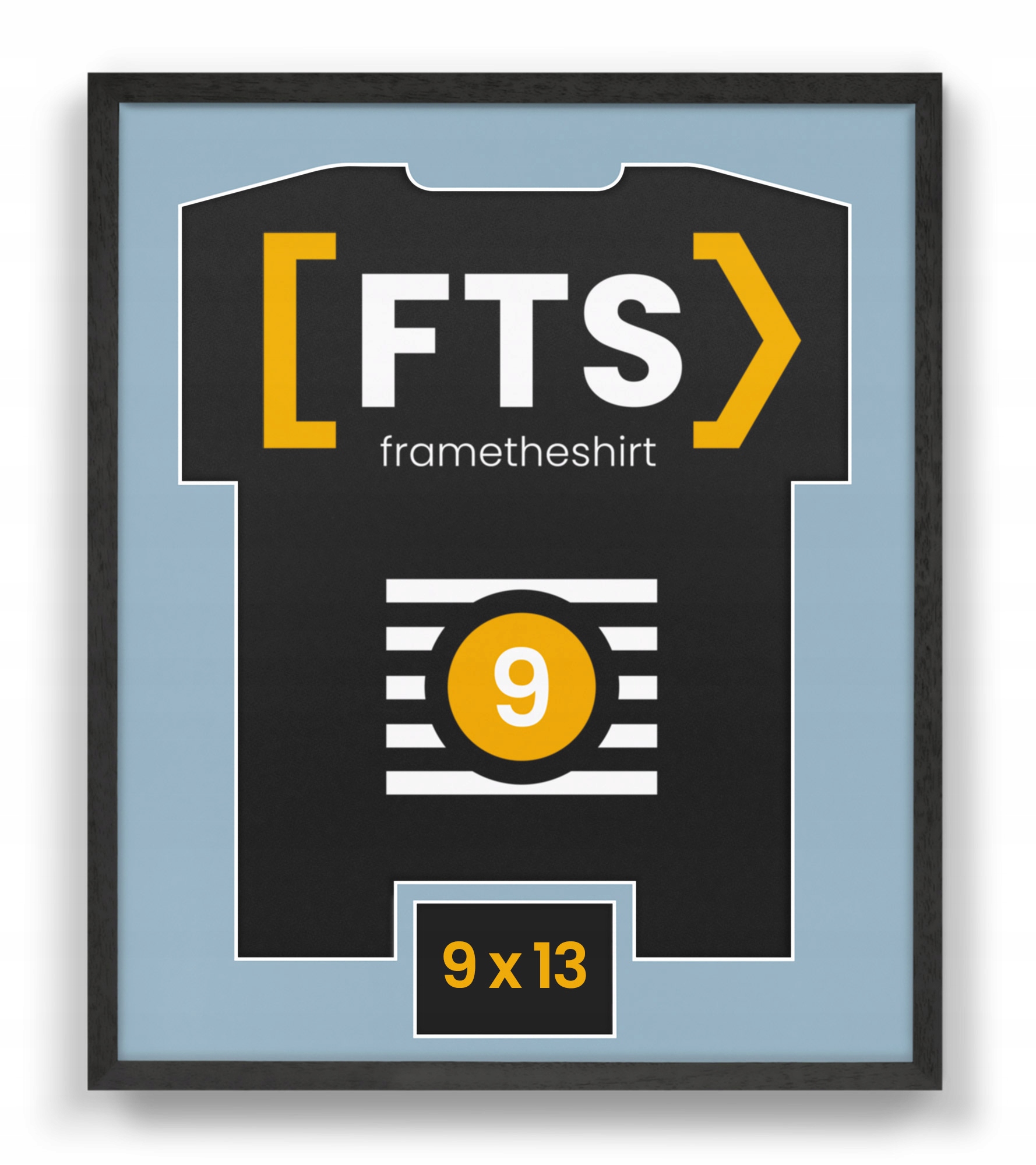 Antirám na sportovní tričko s oknem – dárek pro fanouška, volejbal, míč