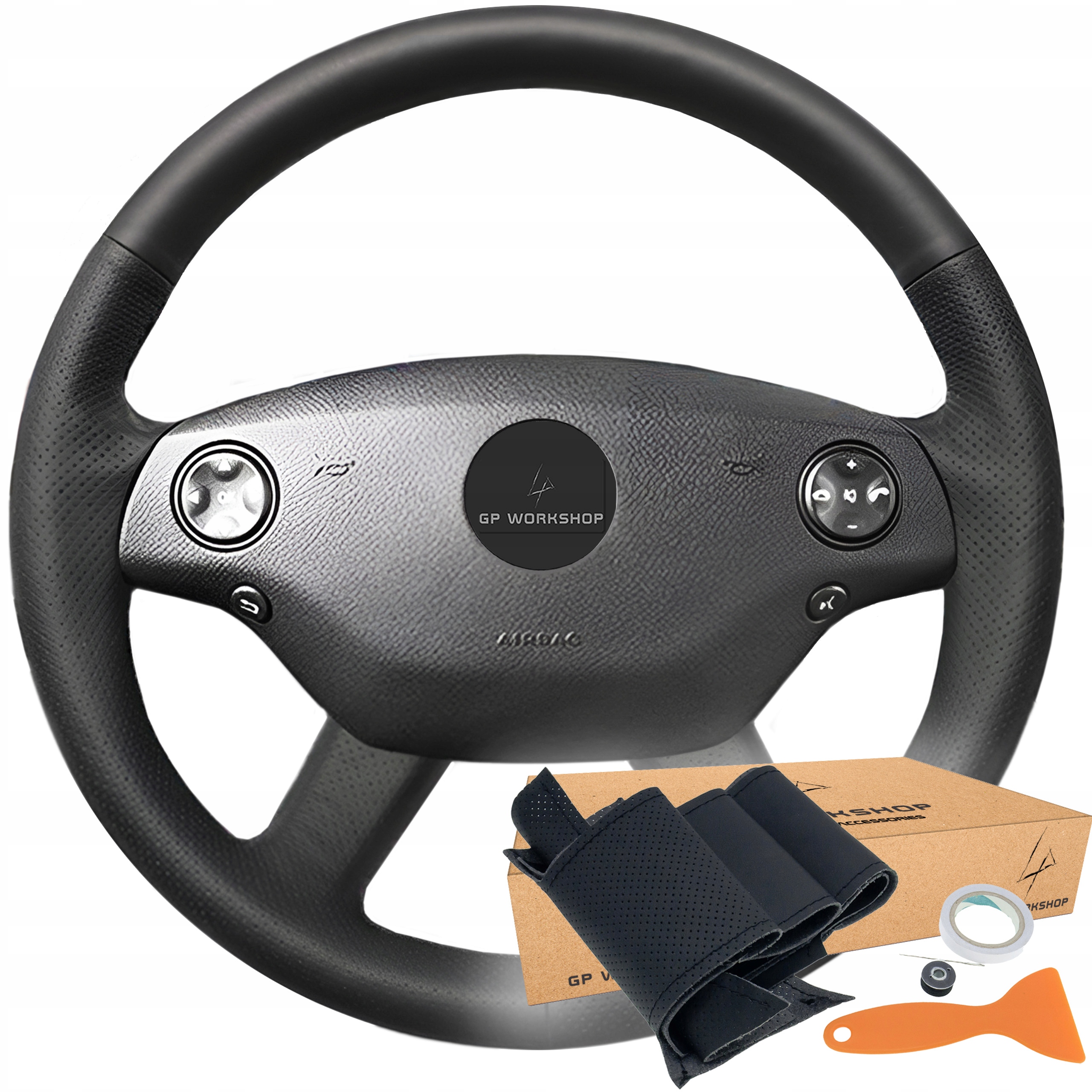 Pokrowiec Na Kierownice Skóra Do Obszycia Do Mercedes S W221 CL C216