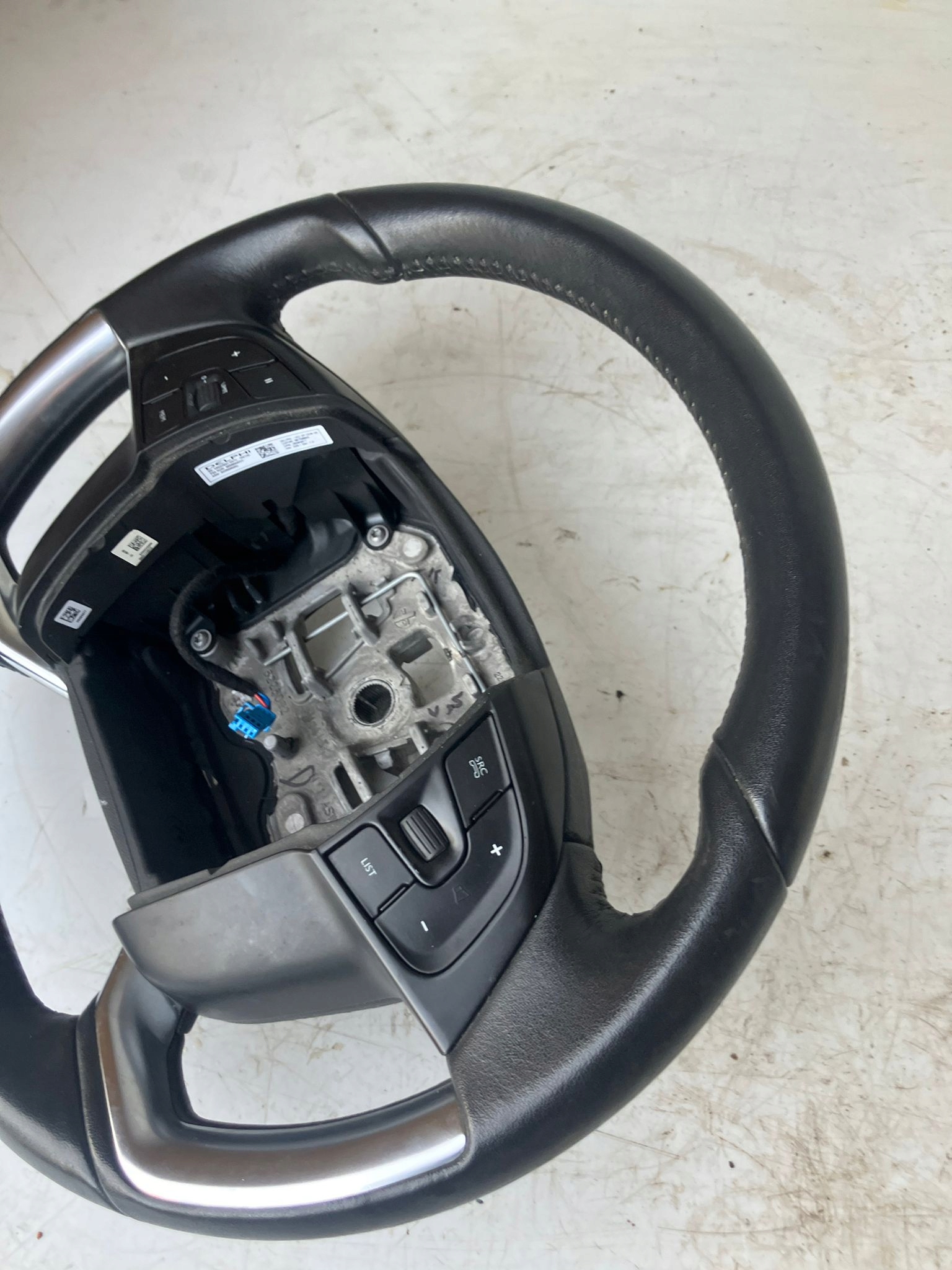lenkrad Leder MULTIFUNKCJA CHROM CITROEN C4 PICASSO II 98096592ZD #25