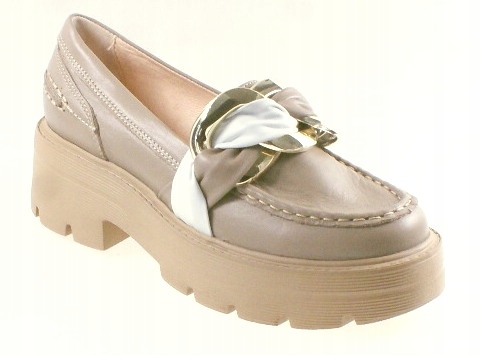 Simen 5057A Polobotka Béžová Vel 36