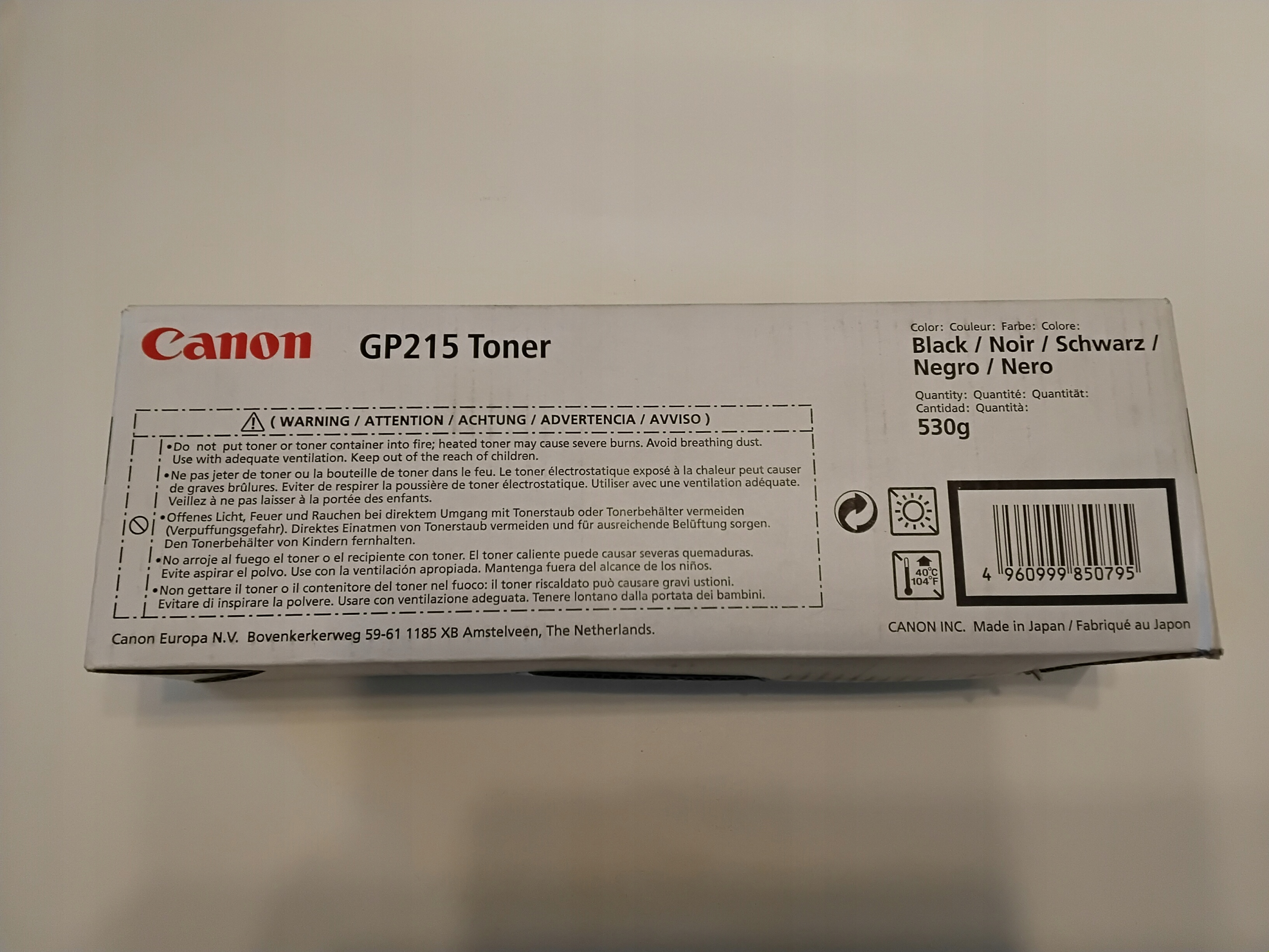 Toner Canon GP215 1388A002AA czarny (black) /3/