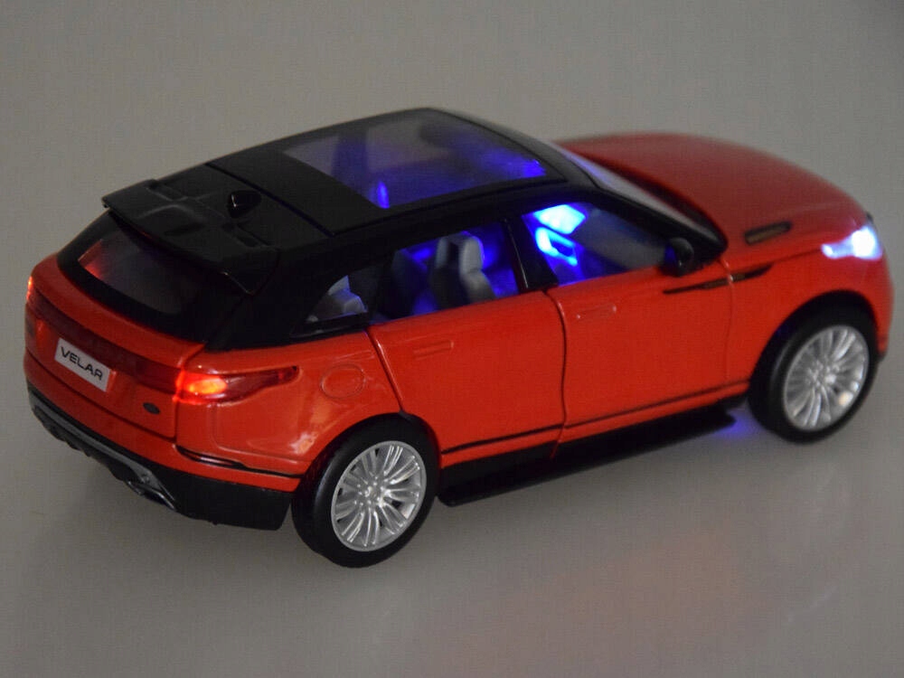 Auto metalowe model Land Rover Range Rover Velar SUV 1:32 ZA4611 dźwięki Wiek dziecka 3 lata +