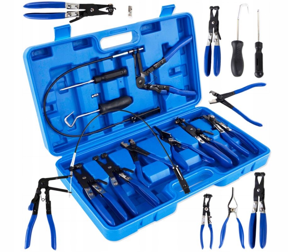 SZCZYPCE DO OPASEK ZACISKOWYCH OSLON ZESTAW 9el