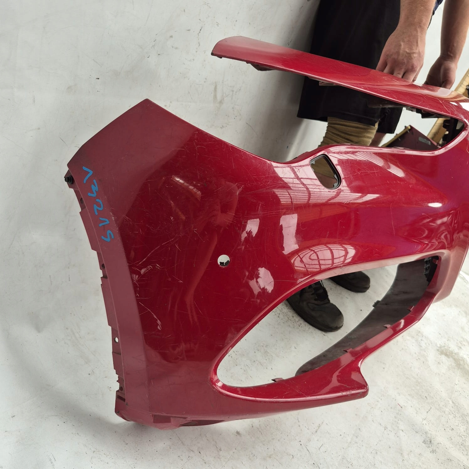 ALFA ROMEO STELVIO 16- bumper front front PDC SPR grid 50549458