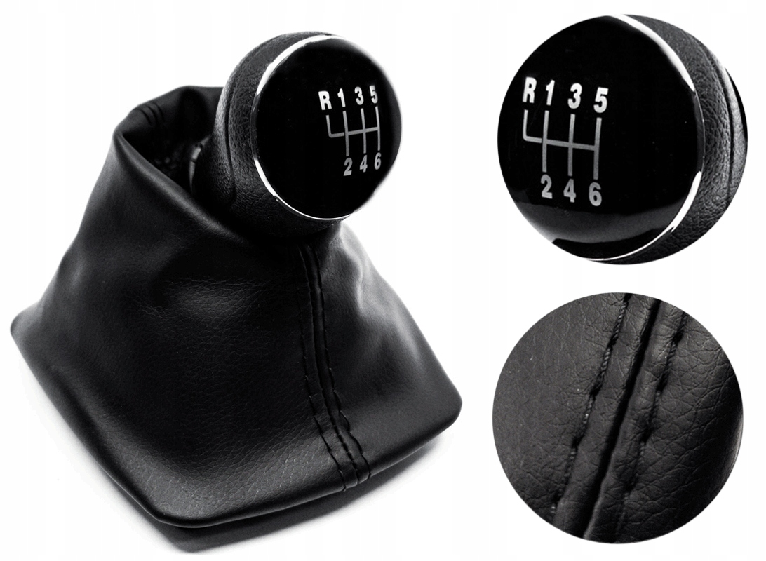 6 - Ручка переключения передач для Skoda Octavia 2 FL 2008-2013