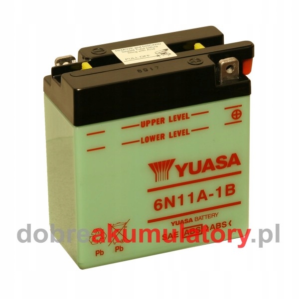AKUMULATOR Yuasa 6N11A-1B 6V/11Ah 105A ZABYTEK