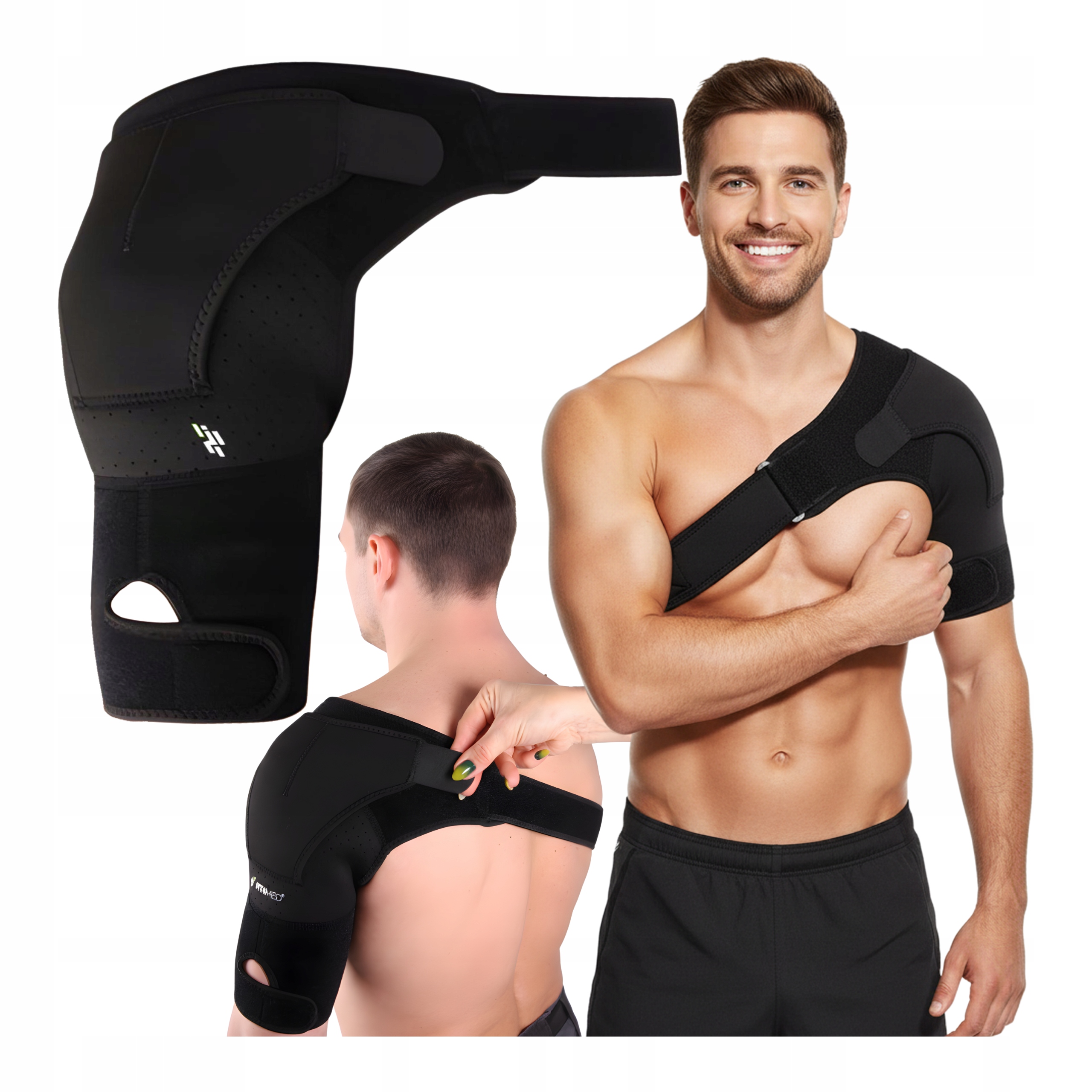Stabilizator Barku Orteza na Bark Stawu Barkowego Opaska Ramie Lewa Strona