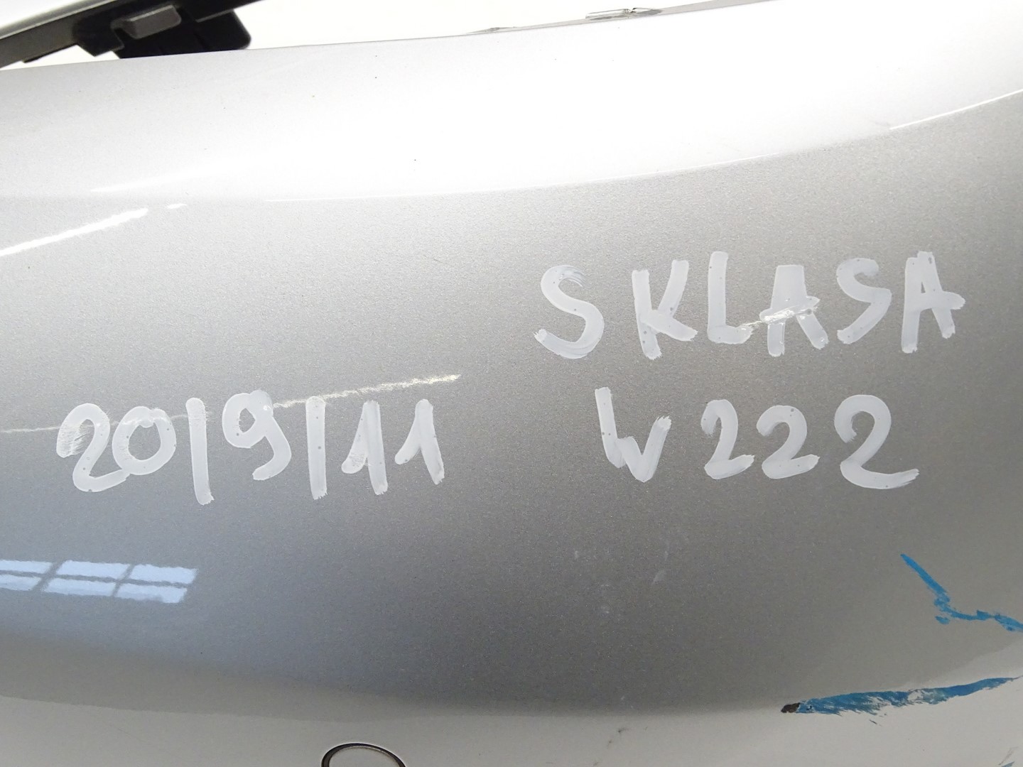 bumper rear part rear complete MERCEDES S W222 AMG 775