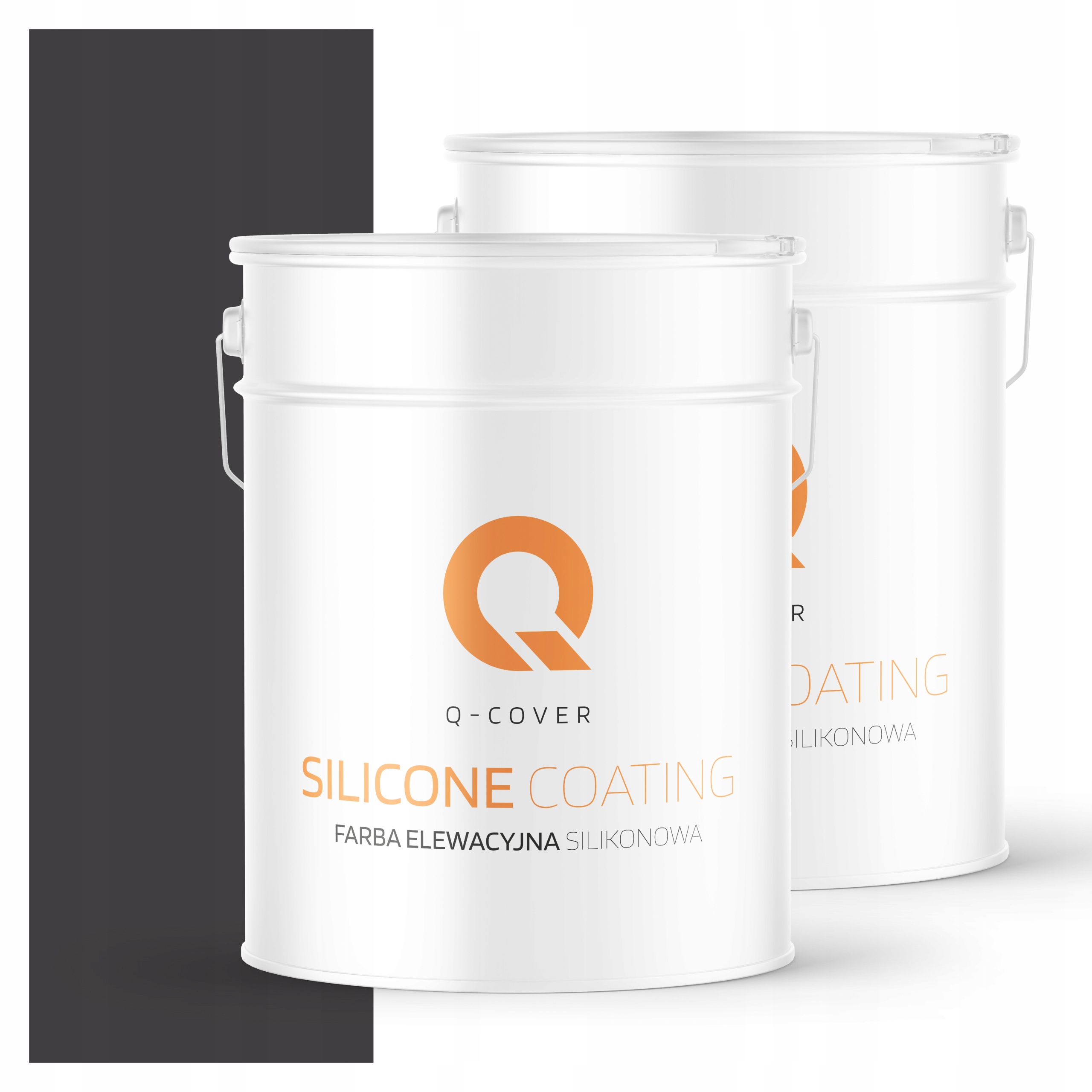 Fasádna farba Fasádová 10L Silikónová Uv Farba Čierna