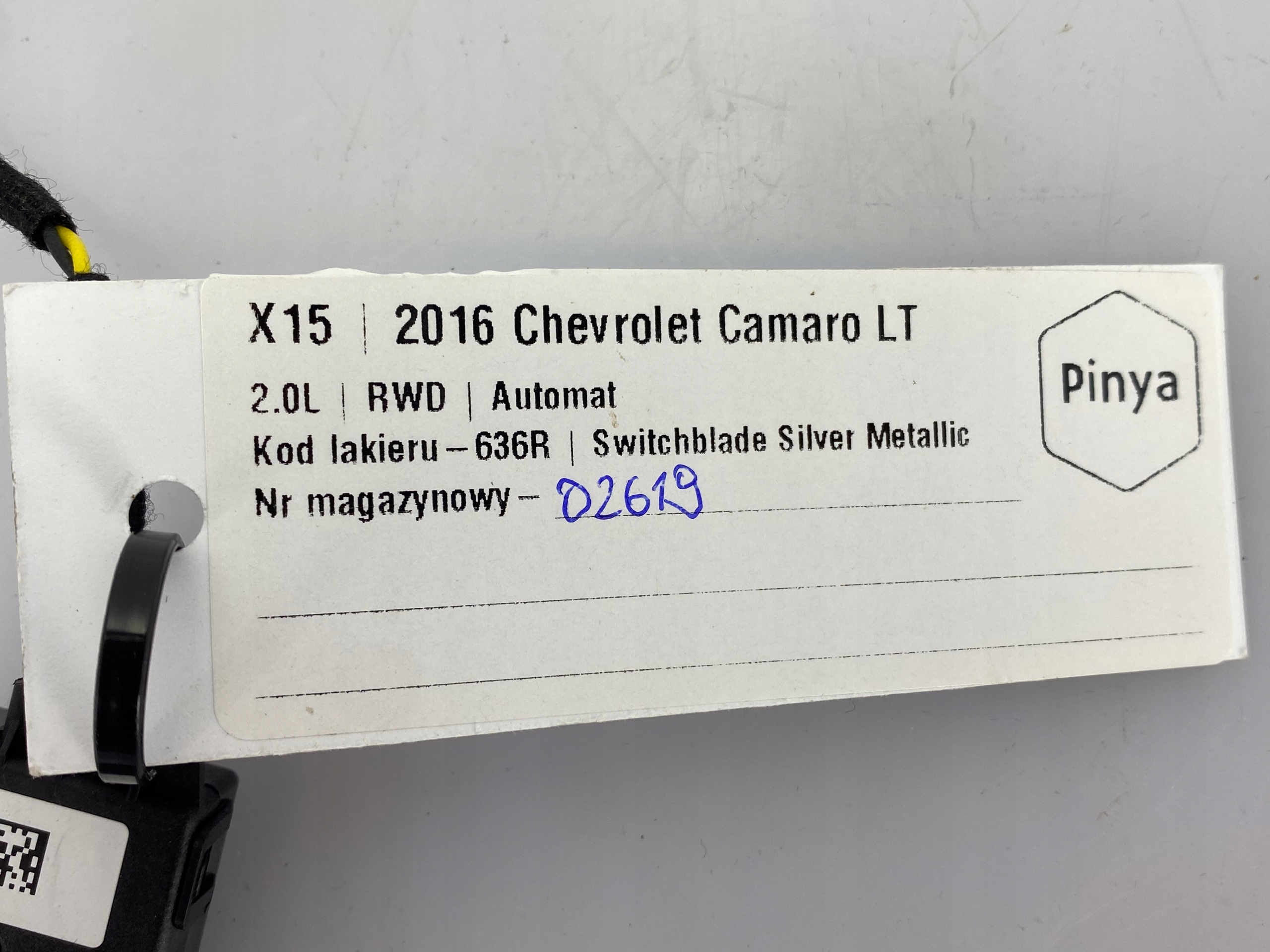 control unit immobilizer alarm module Chevrolet Camaro 2016+
