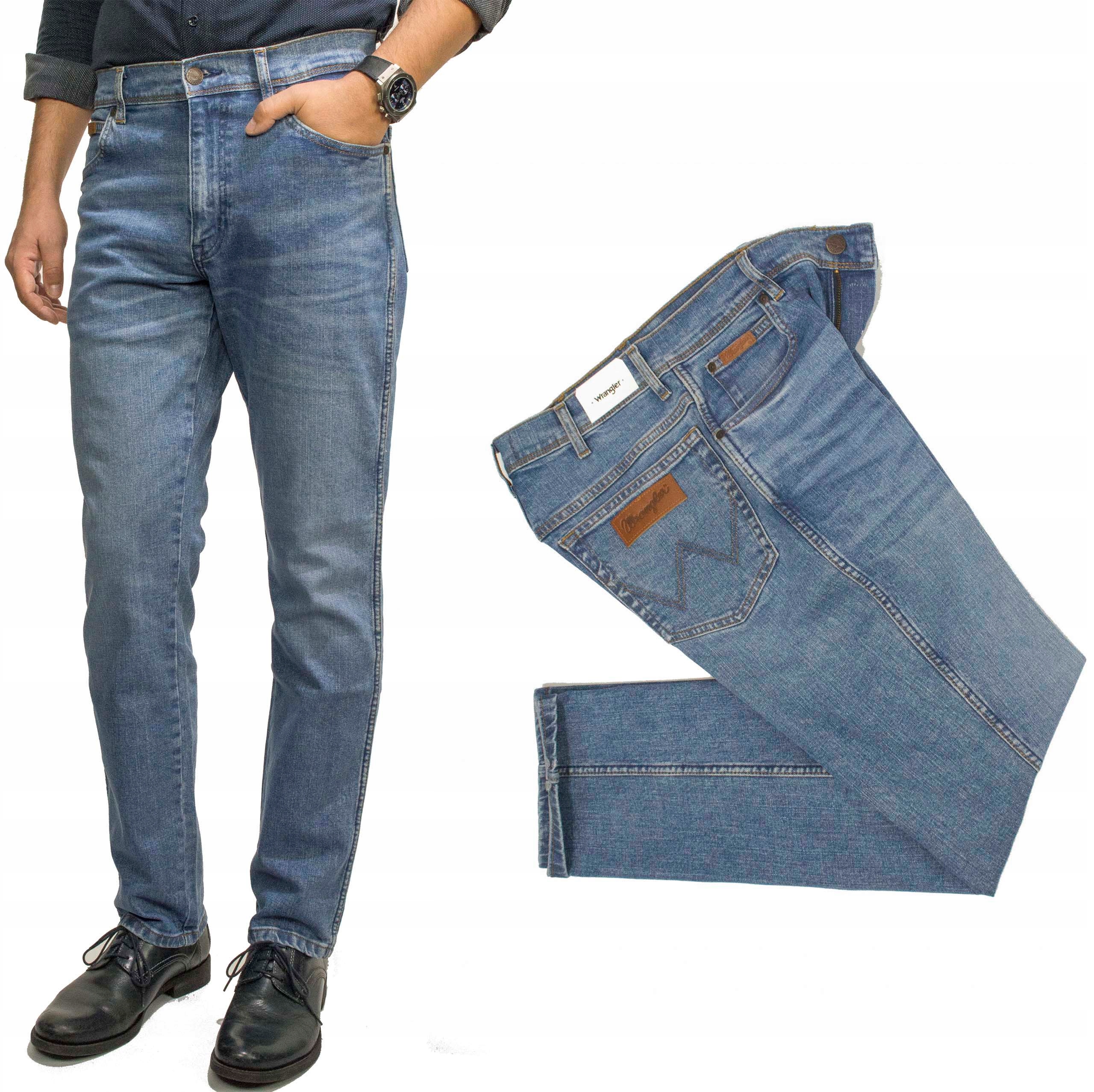 Wrangler Texas Slim Guardian pánské džínové kalhoty W42 L32