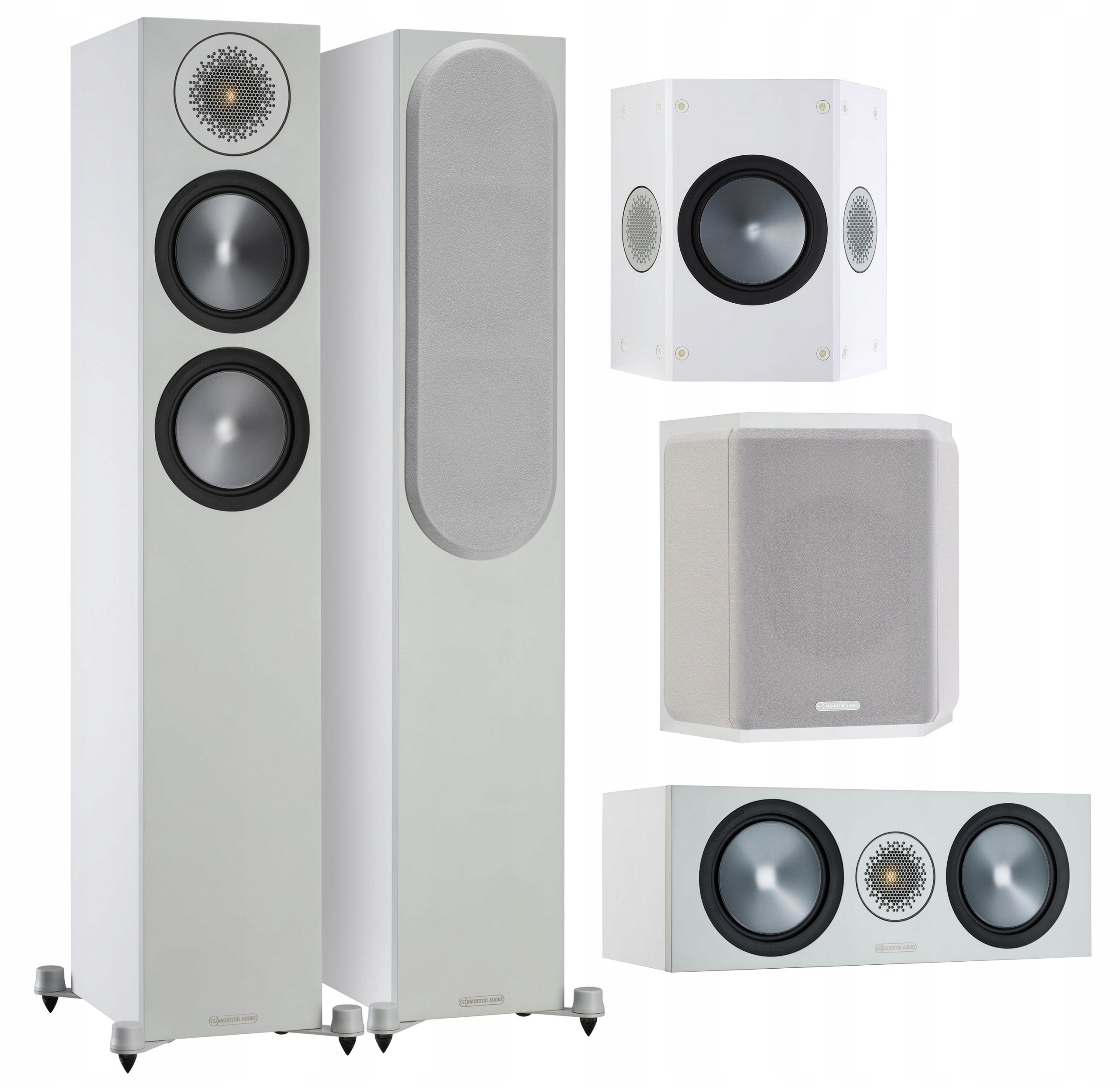 Monitor Audio Bronze 200+FX+C150 Bílý Kino 5.0