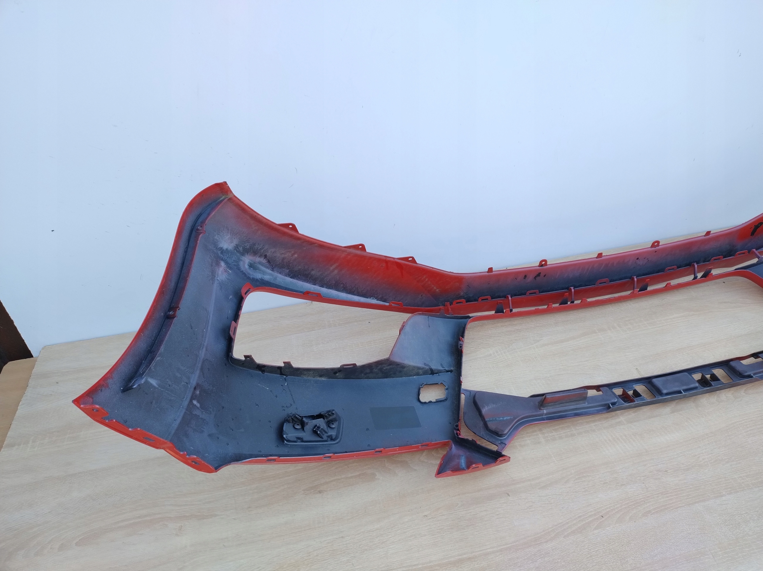 AUDI TT 8S 2014-2018 ROK bumper front red 8S0807437 RA95