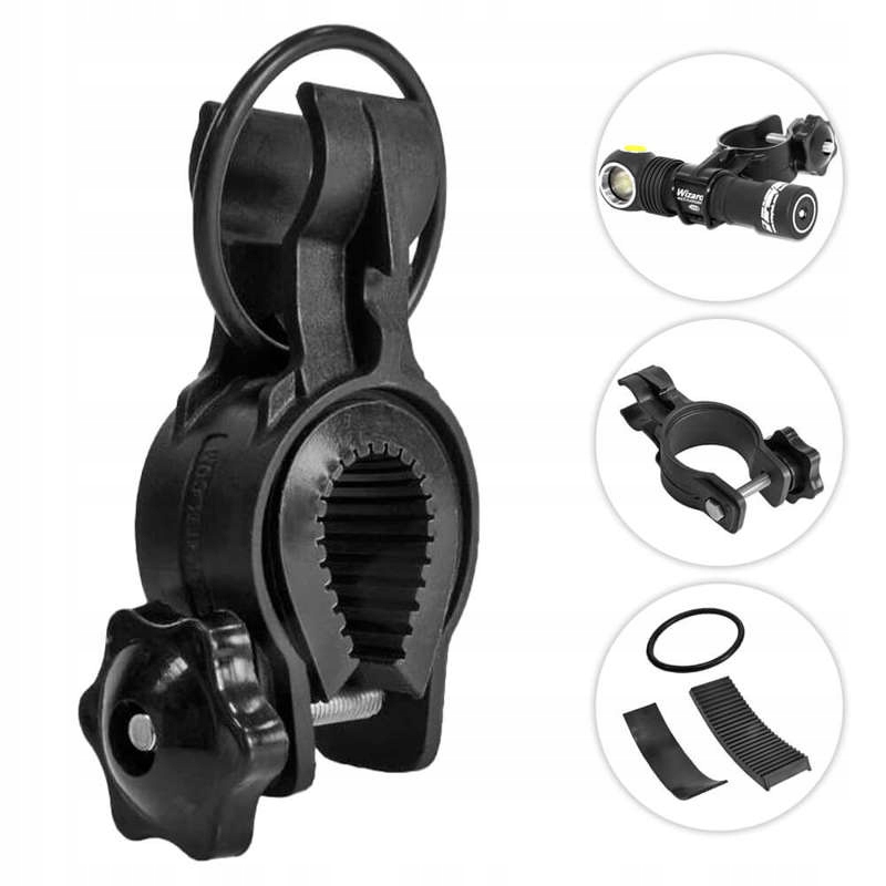 ARMYTEK UCHWYT ROWEROWY MOCOWANIE MONTAŻ DO LATAREK ABM-01 PRZYSTAWKA — 13