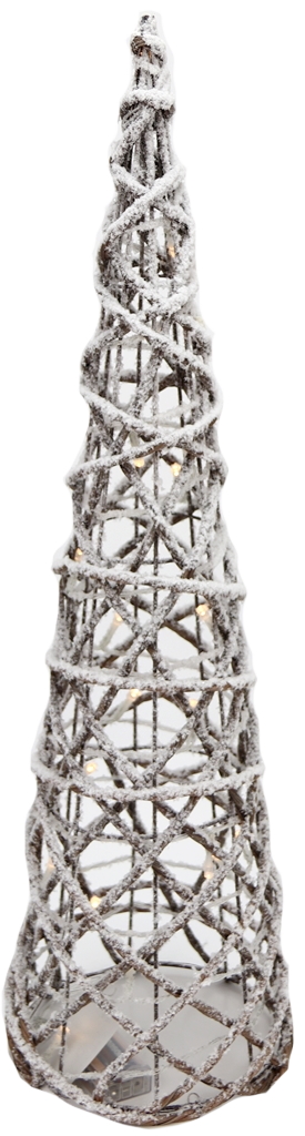 

Choinka Ośnieżona Stożek z 15x Led 60cm na baterie