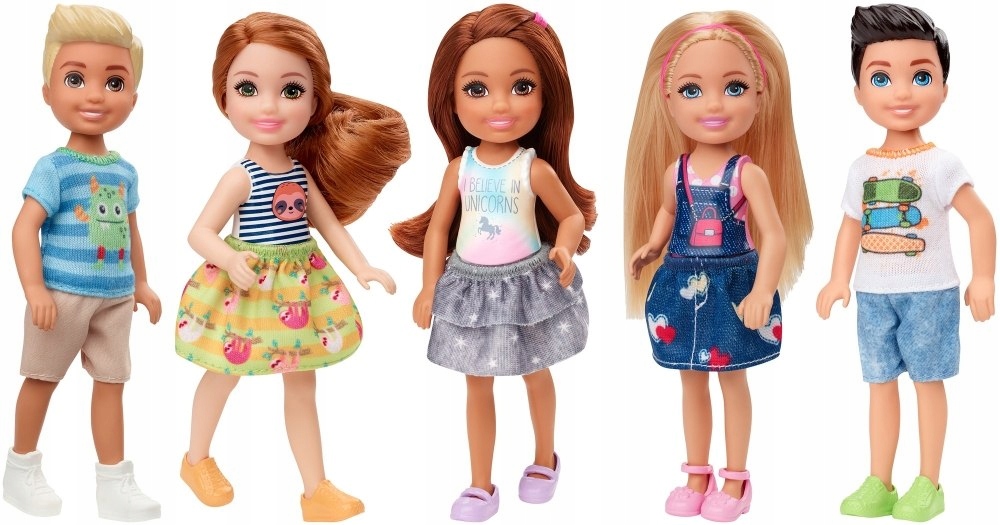 

Barbie Chelsea I Przyjaciółki Ast DWJ33 WB10
