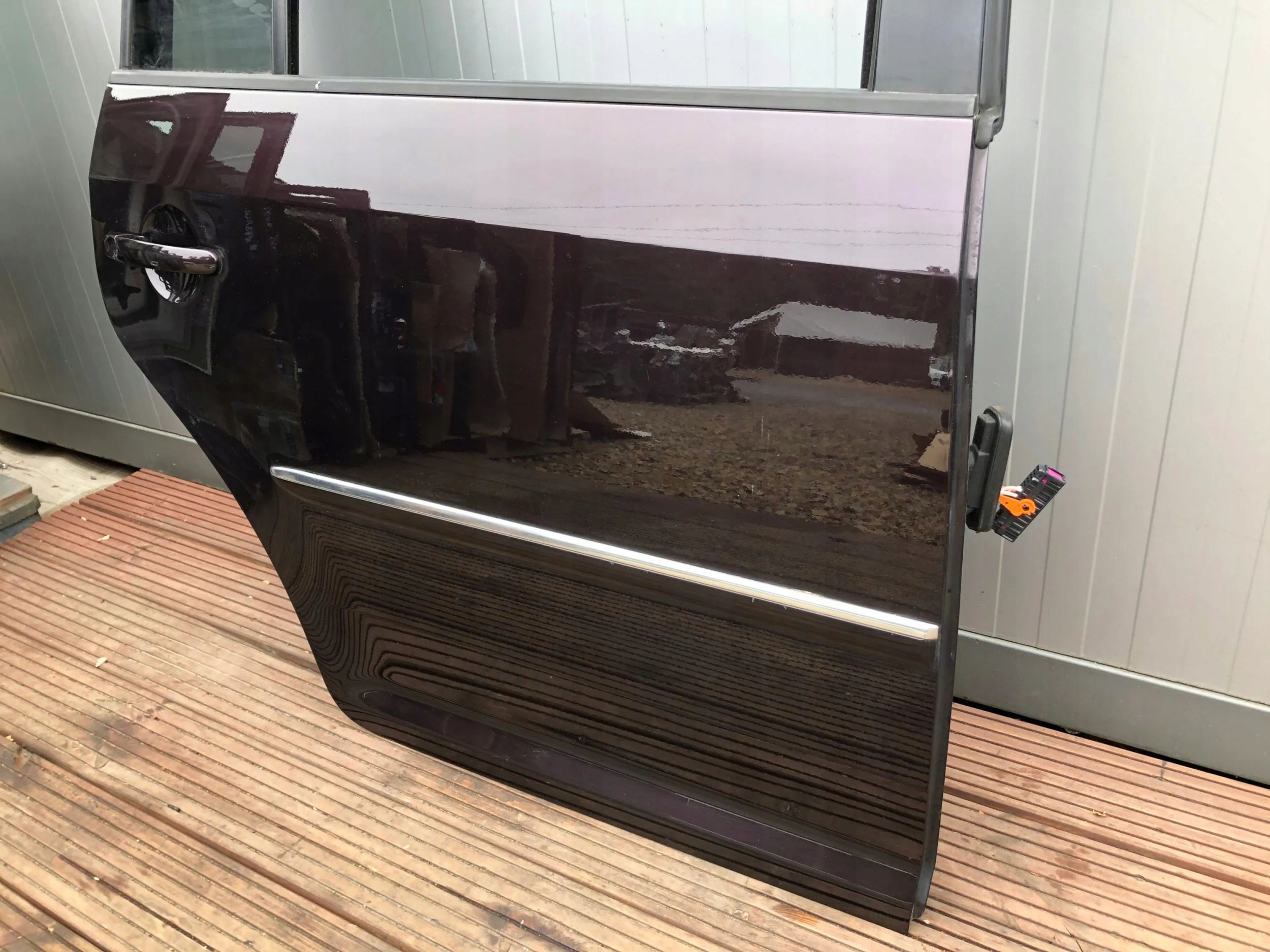 VW TOURAN LIFT complete door right rear part LL4U nice