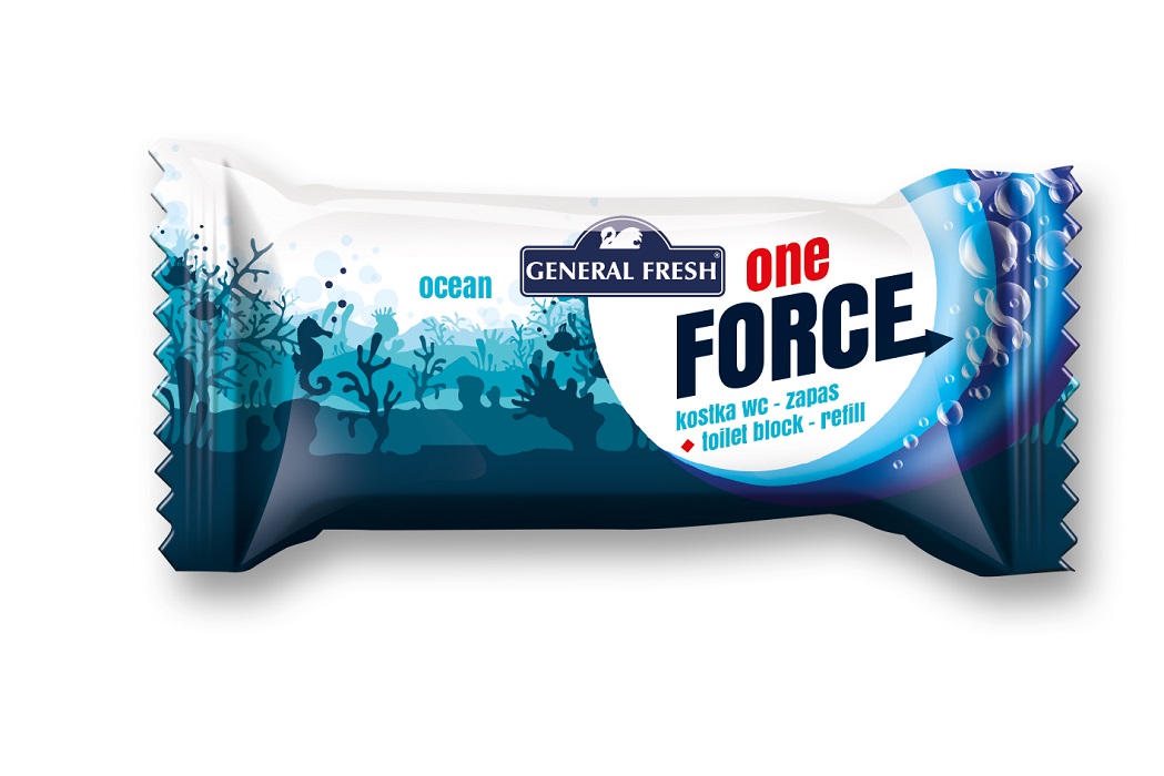 

General Fresh One Force Zapas do kostki Wc morski