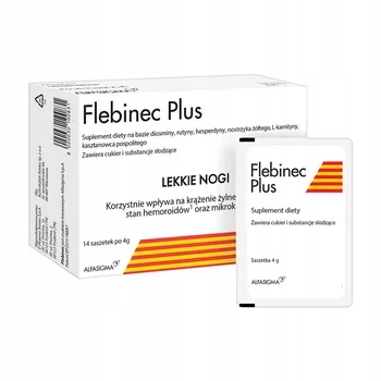 FLEBINEC PLUS 14 SASZETEK LEKKIE NOGI