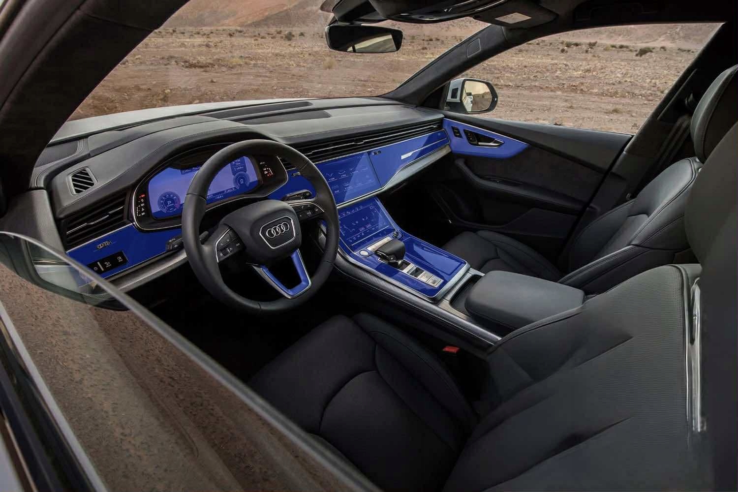 Ochranná fólia Ppf na interiér Audi Q7