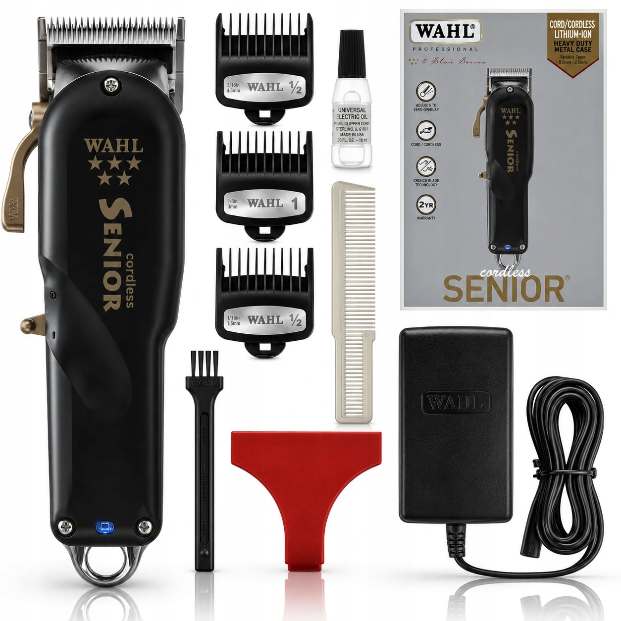 Wahl Bezdrátový kadeřnický strojek Senior 5 Star Pro