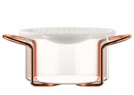 BODUM SZKLANA MISKA Z POKRYWKĄ I STOJAK 250ML ABA