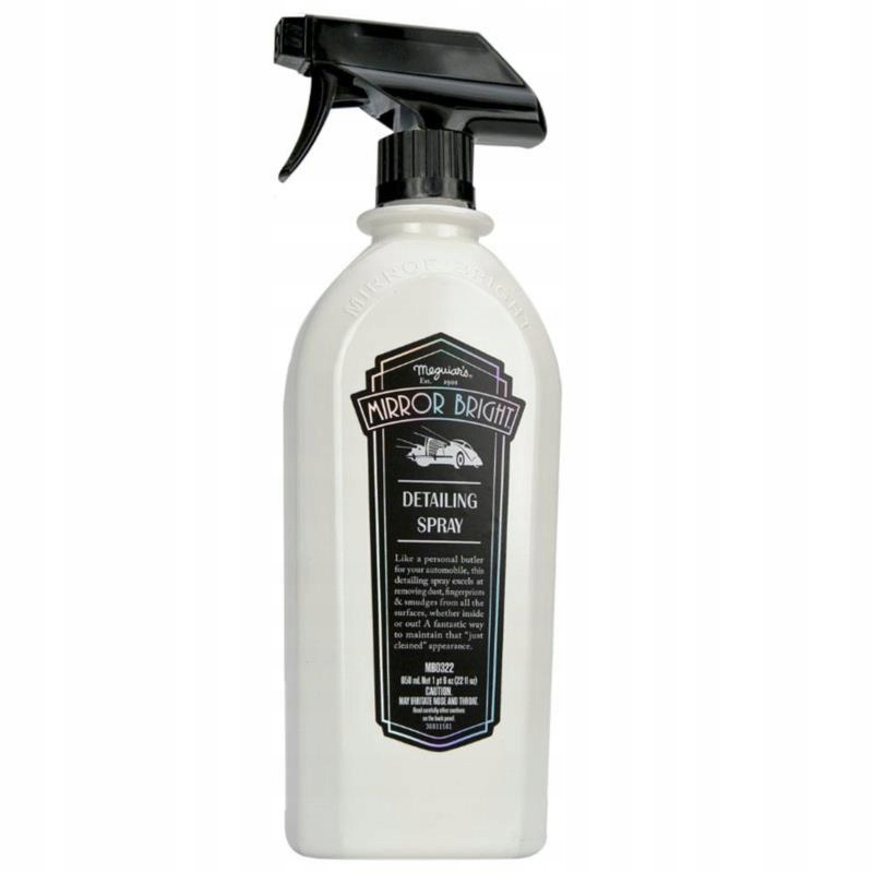 Środek Do Usuwania Lekkich Zabrudzeń Meguiars Mirror Bright Detailing 650ml