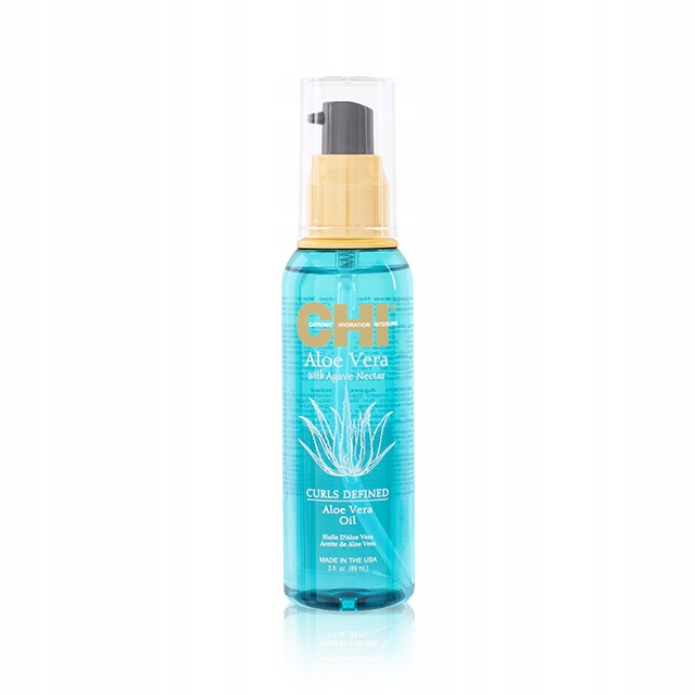 Olej na kadeře Chi Aloe Vera 89 ml, zvýrazňuje kroucení, zvyšuje pružnost