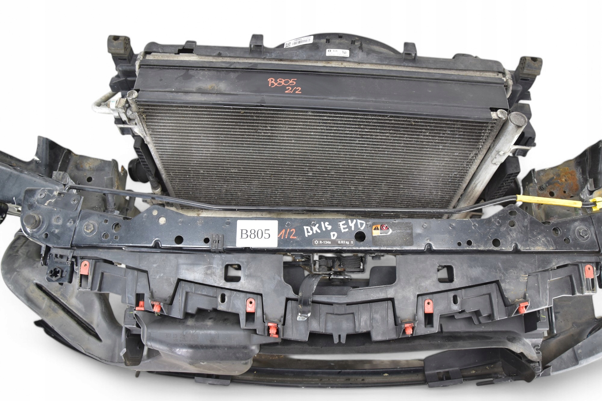 support panel for radiators pillar OPEL ASTRA J Coupe GTC 1.6 CDTI 110KM B16DTL 2015r.
