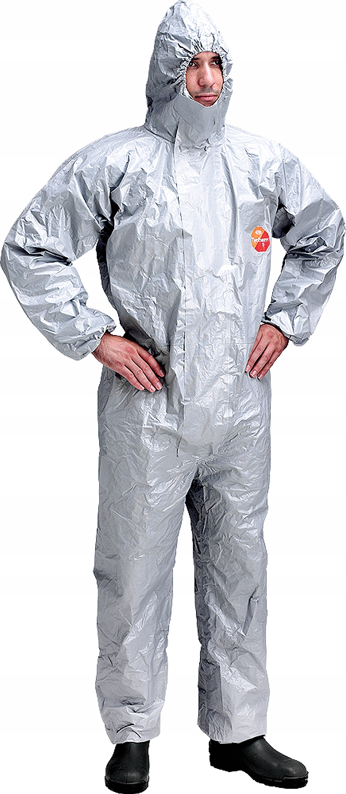 Ochranný oblek Tychem s kapucí pro biologické odstranění azbestu
