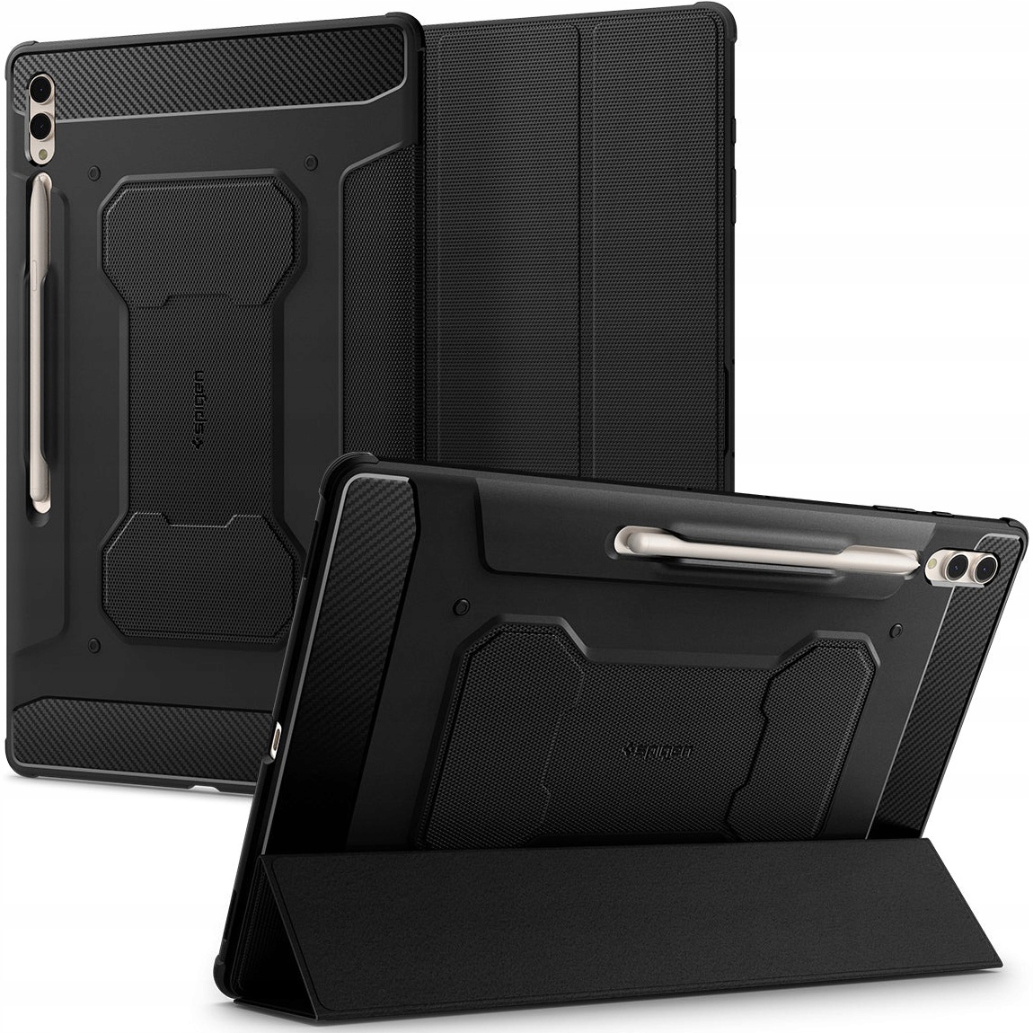 Pouzdro Spigen Rugged Armor Pro pro Galaxy Tab S10 Ultra S9 Ultra S8 Ultra