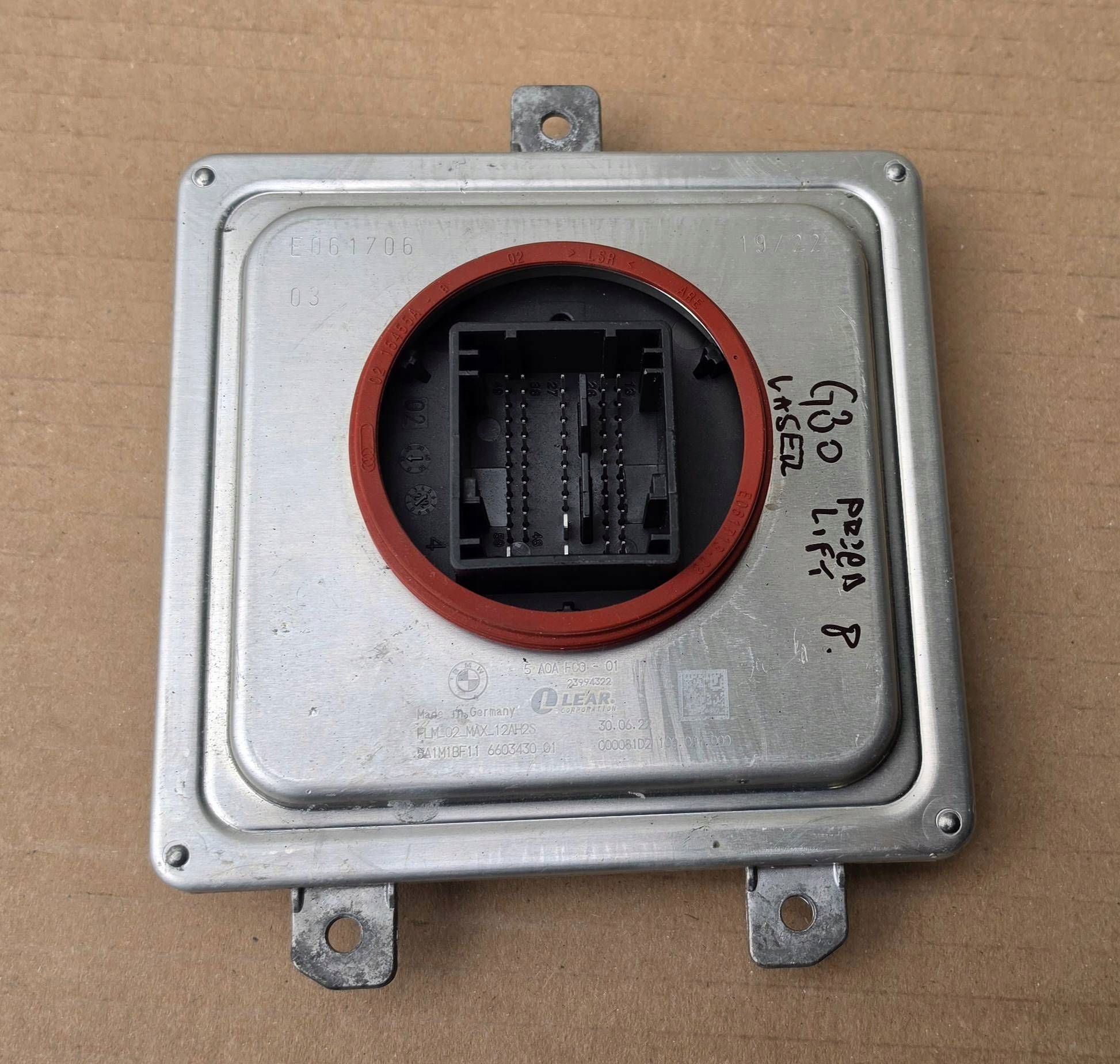 BMW 5 G30 G31 G38 23994322 control unit LED reflektora laser