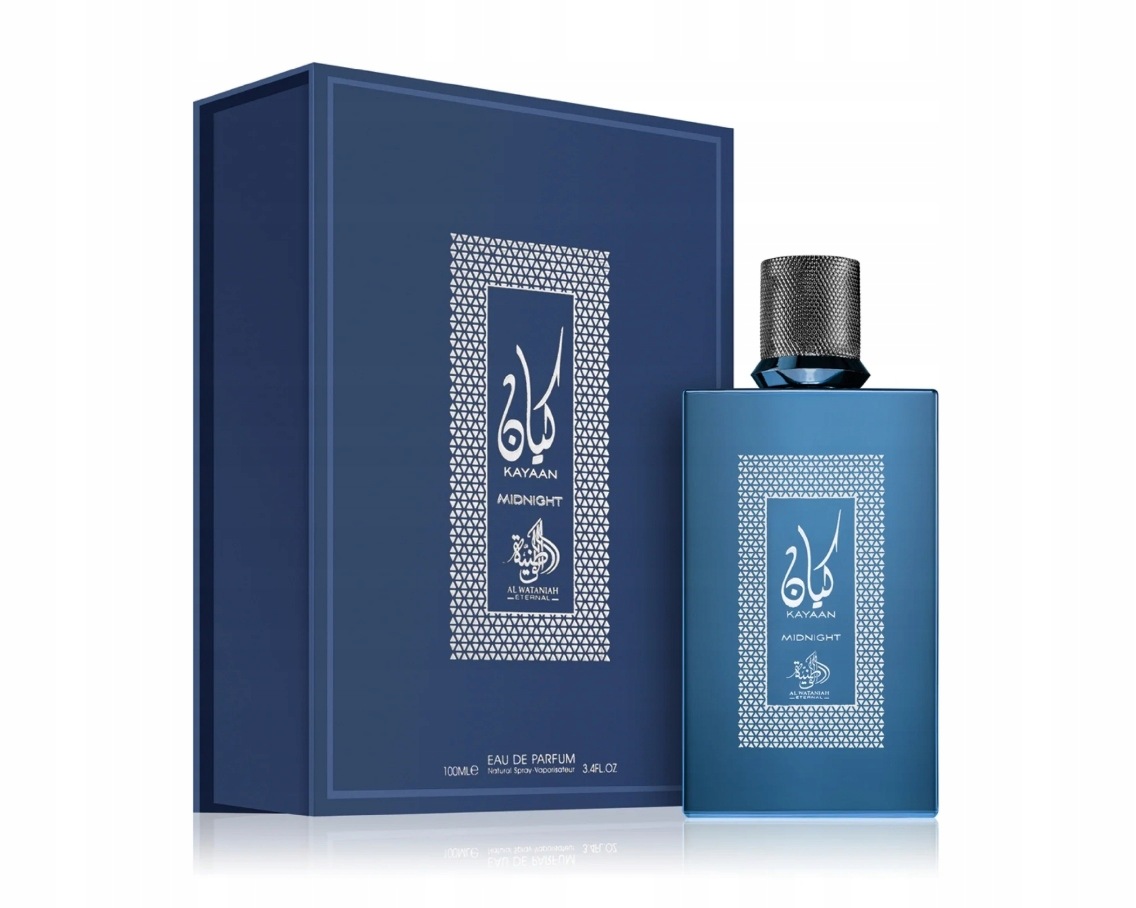 Al Wataniah Kayaan Midnight Arabskie Perfumy Dla Mężczyzn 100 ml Edp