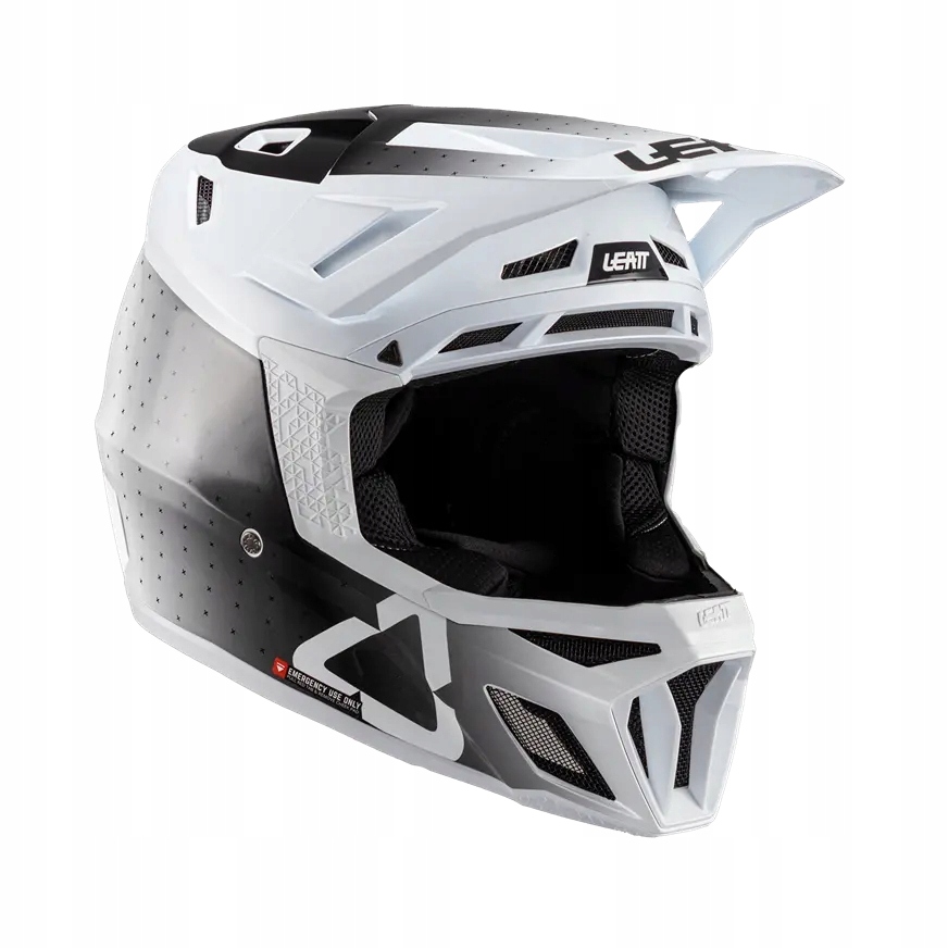 Leatt Kask Rowerowy Mtb Gravity 8.0 V24 Helmet White Kolor Biały/czarny Roz
