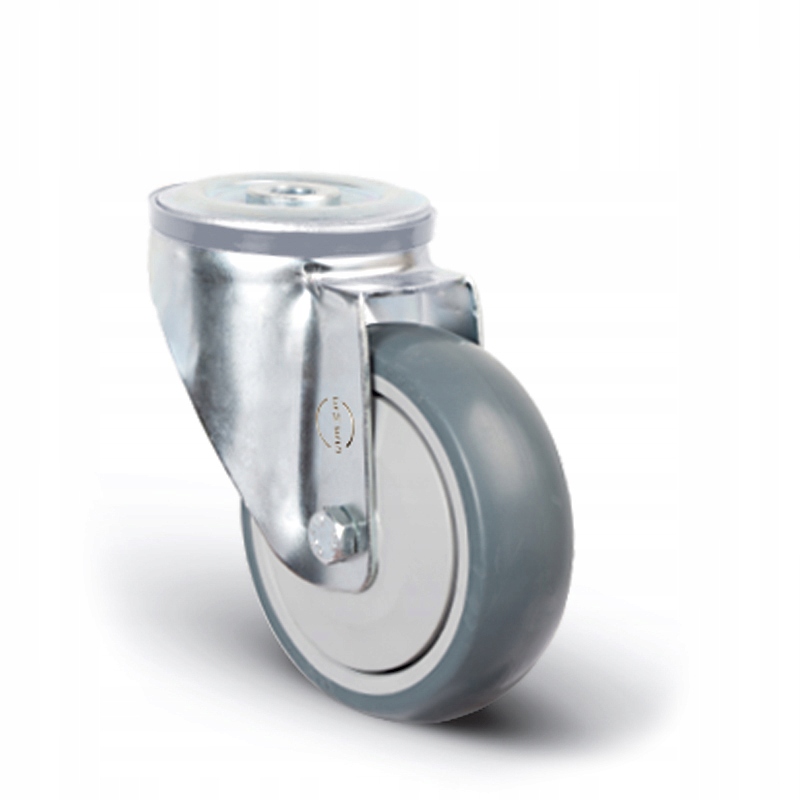 

Koło obrotowe 80mm/75kg skrętne z otworem