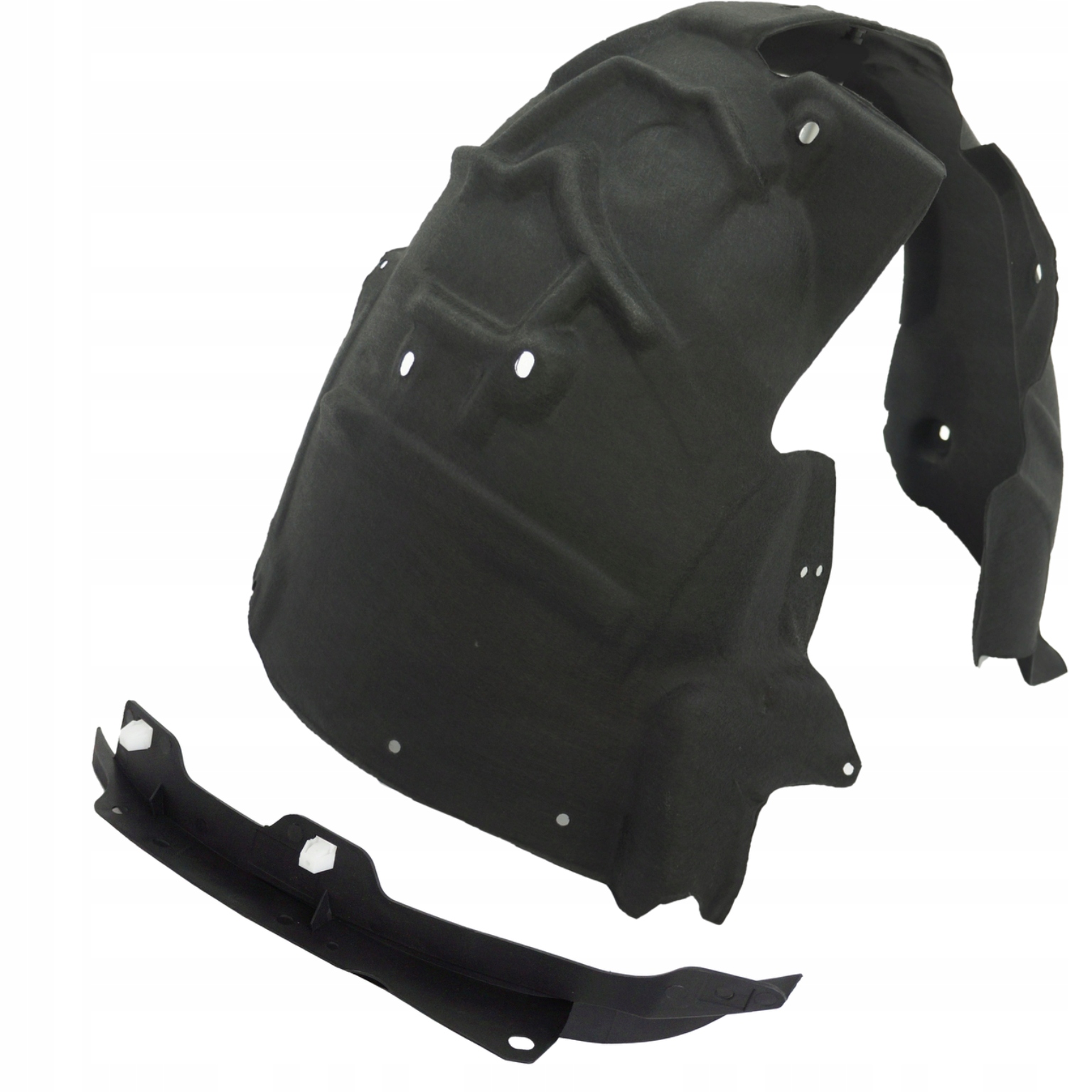 Pravé Přední kolo Spoiler Audi A5 8T 07-16r látkové Komplet