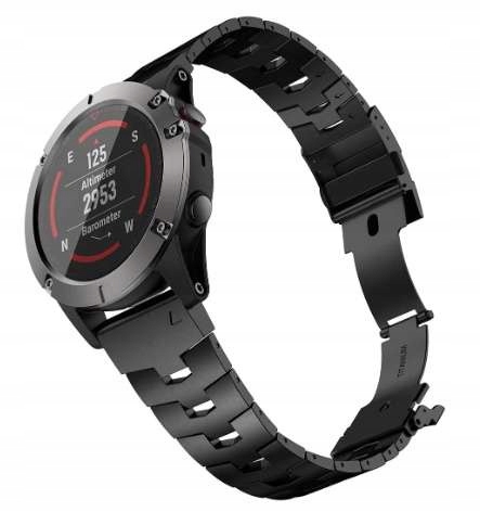 Bransoleta Tytan Garmin Fenix 3 5X Plus 6X Pro 7X