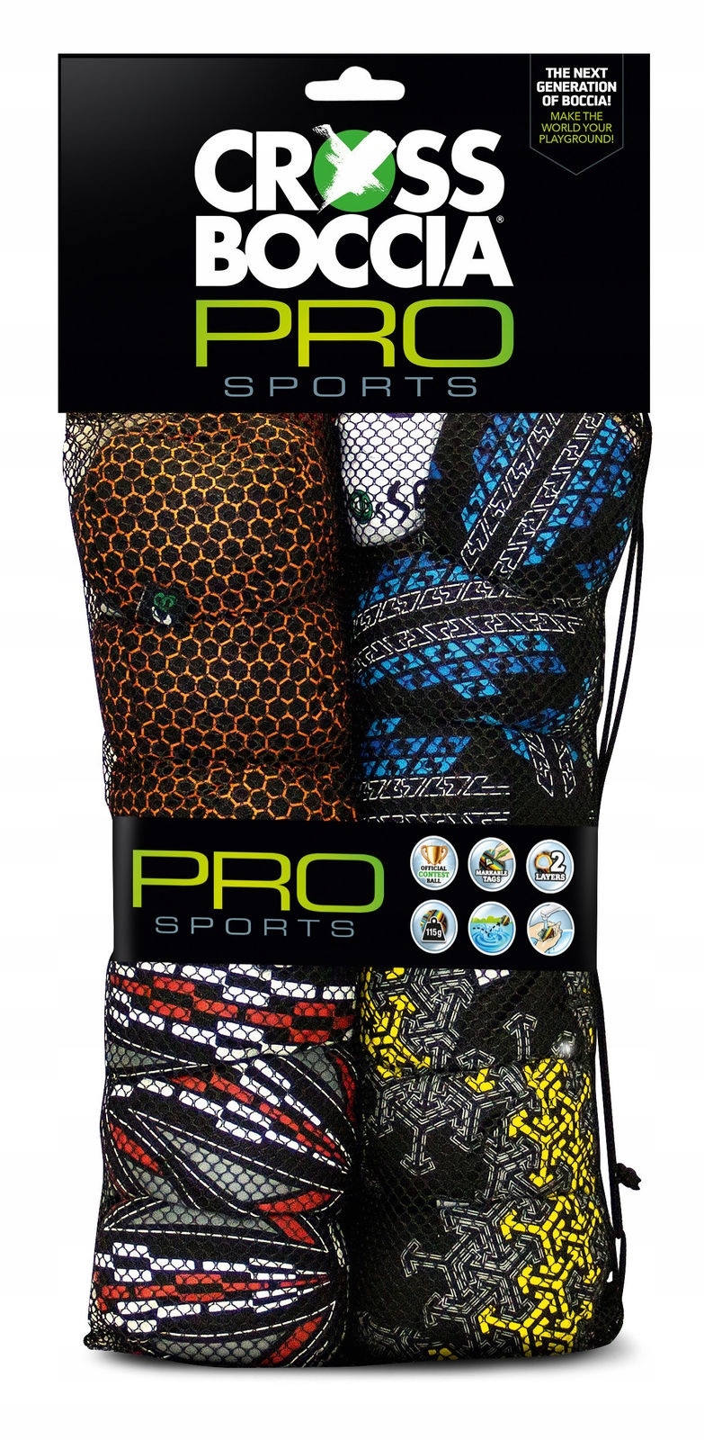 Crossboccia Family-Pack Pro Boccia Soft-Boule