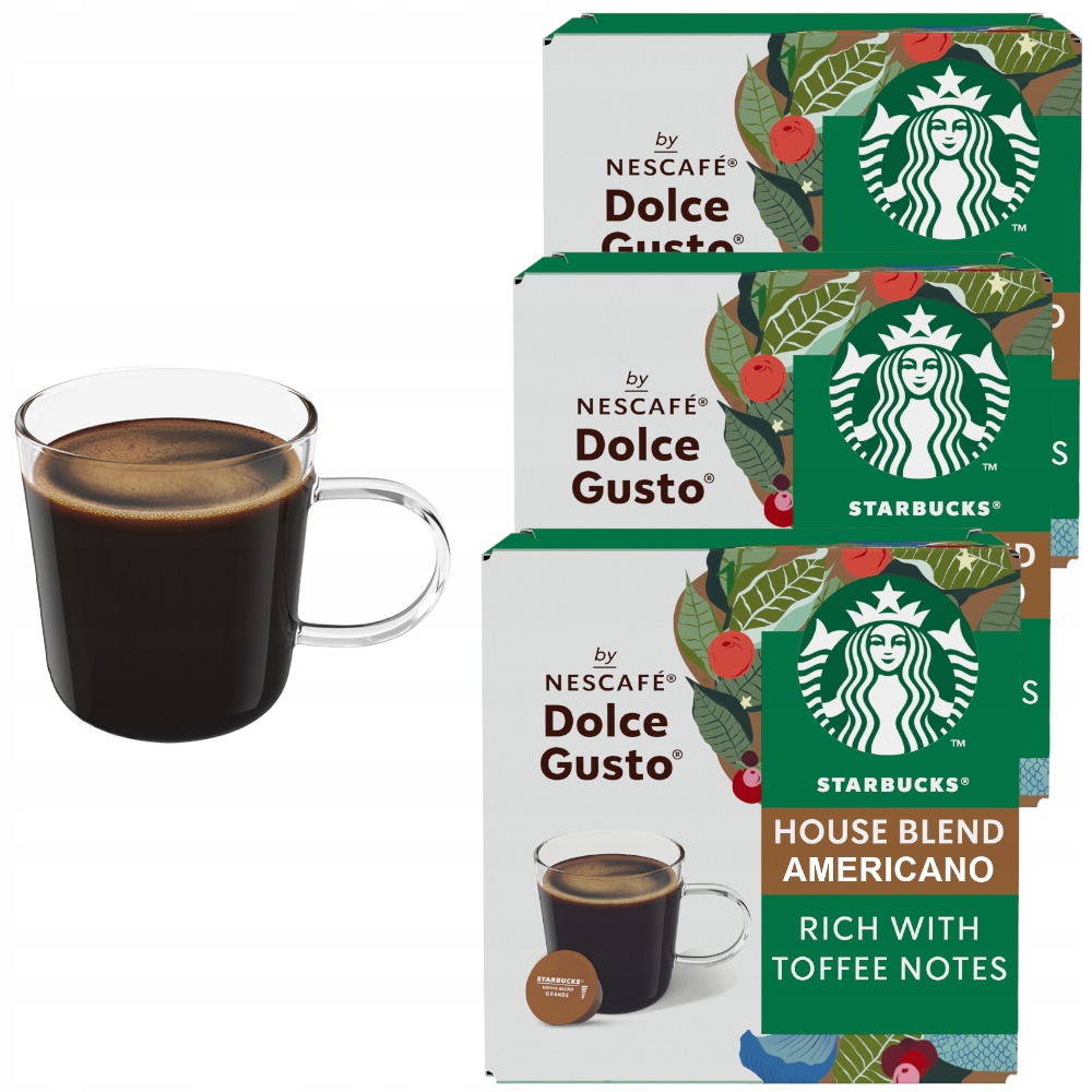 Kawa Dolce Gusto Starbucks Americano 36 kapsułek