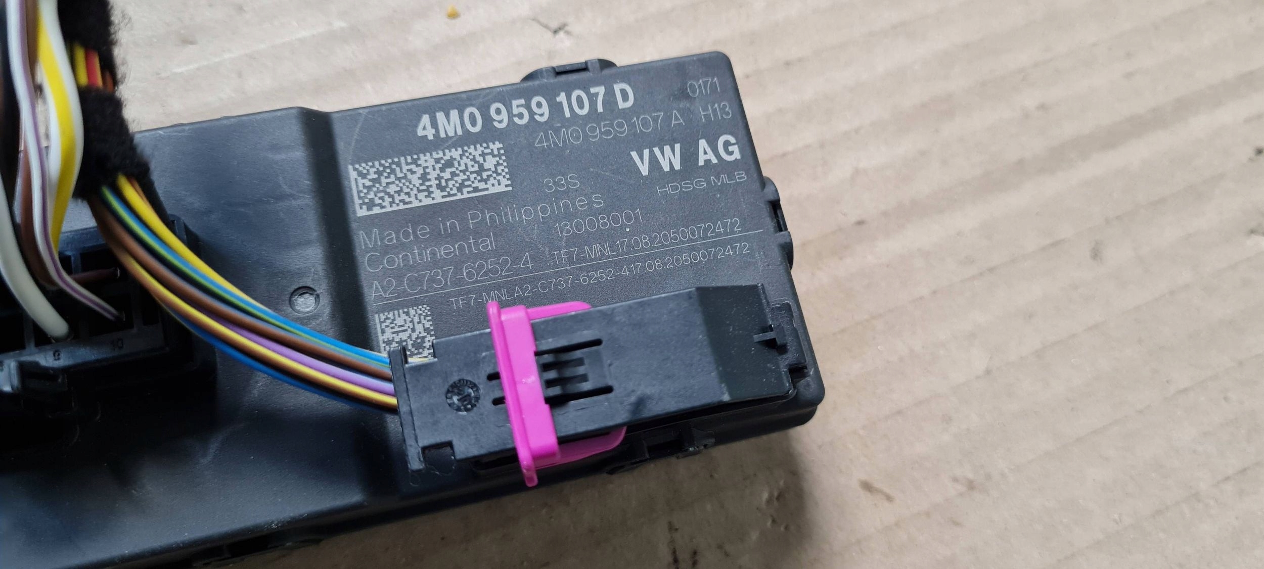 SQ8 4M RSQ8 Q8 module control unit bonnet boot 4M0959107D SQ7 4M Q7