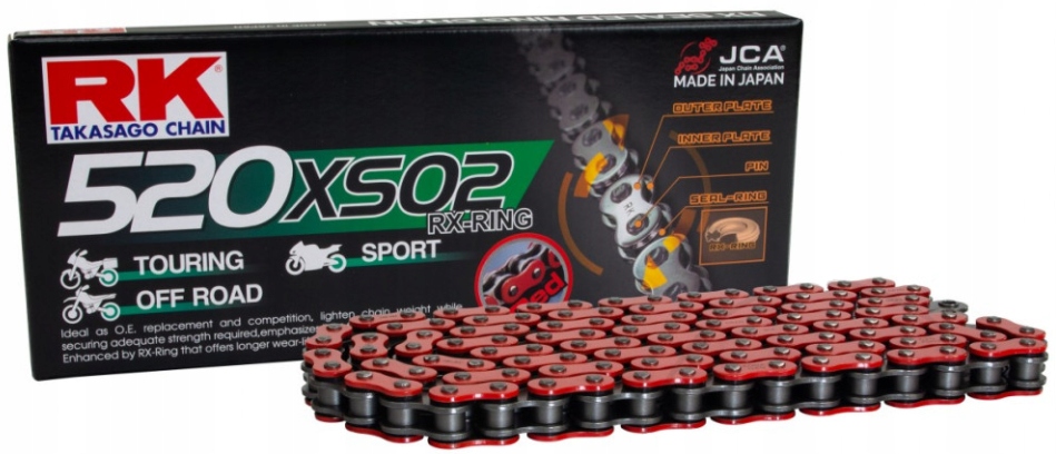 794.03.98 - Приводний ланцюг RK 520XSO2 Kawasaki GPZ 500 S