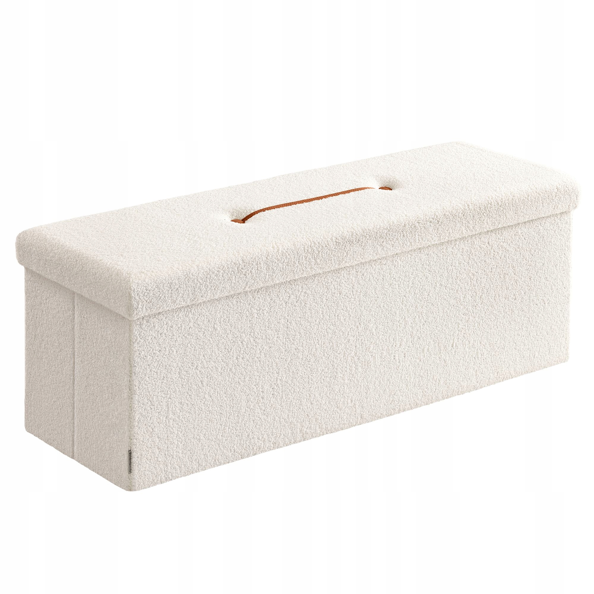 Taburet Čalouněný Sedák Do Obývacího Pokoje Skříňka Songmics Stolička Bežová