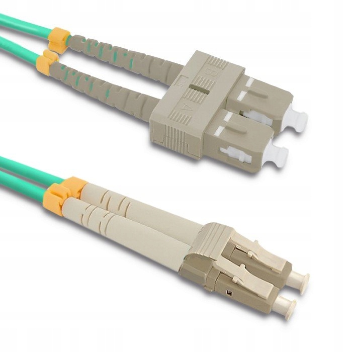 Qoltec Patchcord światłowodowy LC/UPC - SC/UPC | M