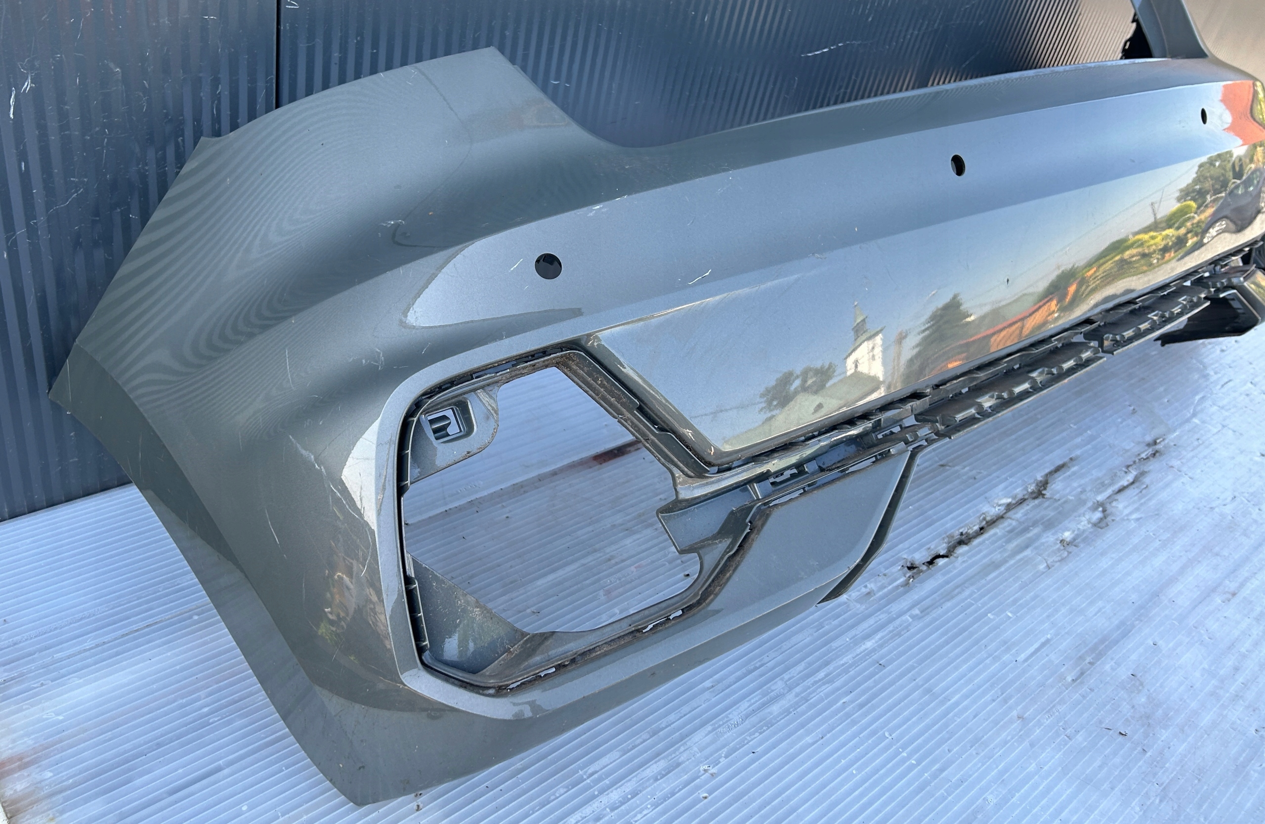 Stoßstange heck hinten AUDI A1 II S-LINE PDC