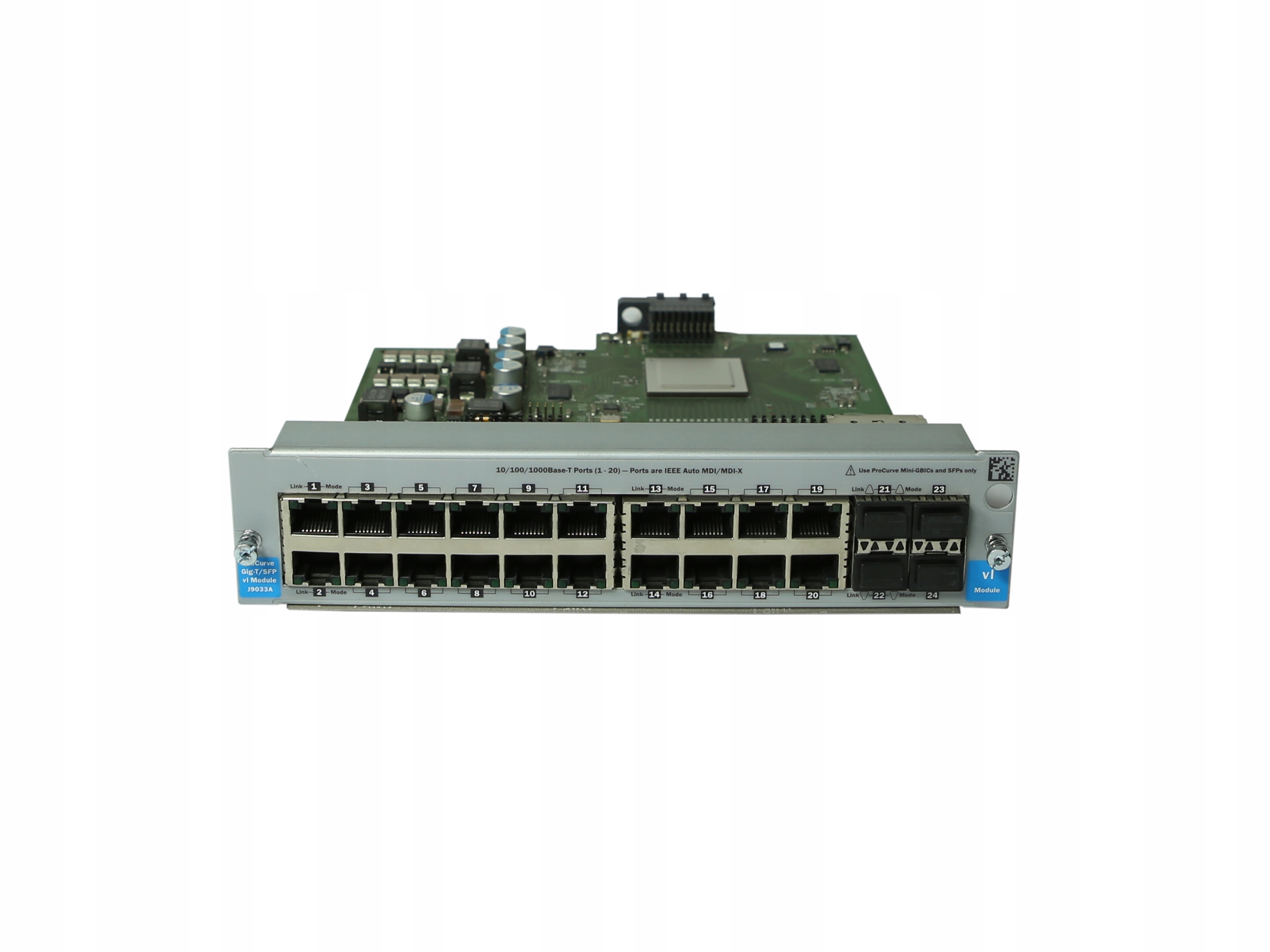 Moduł HP J9033A 20x RJ-45 1Gb 4x SFP do ProCurve VL