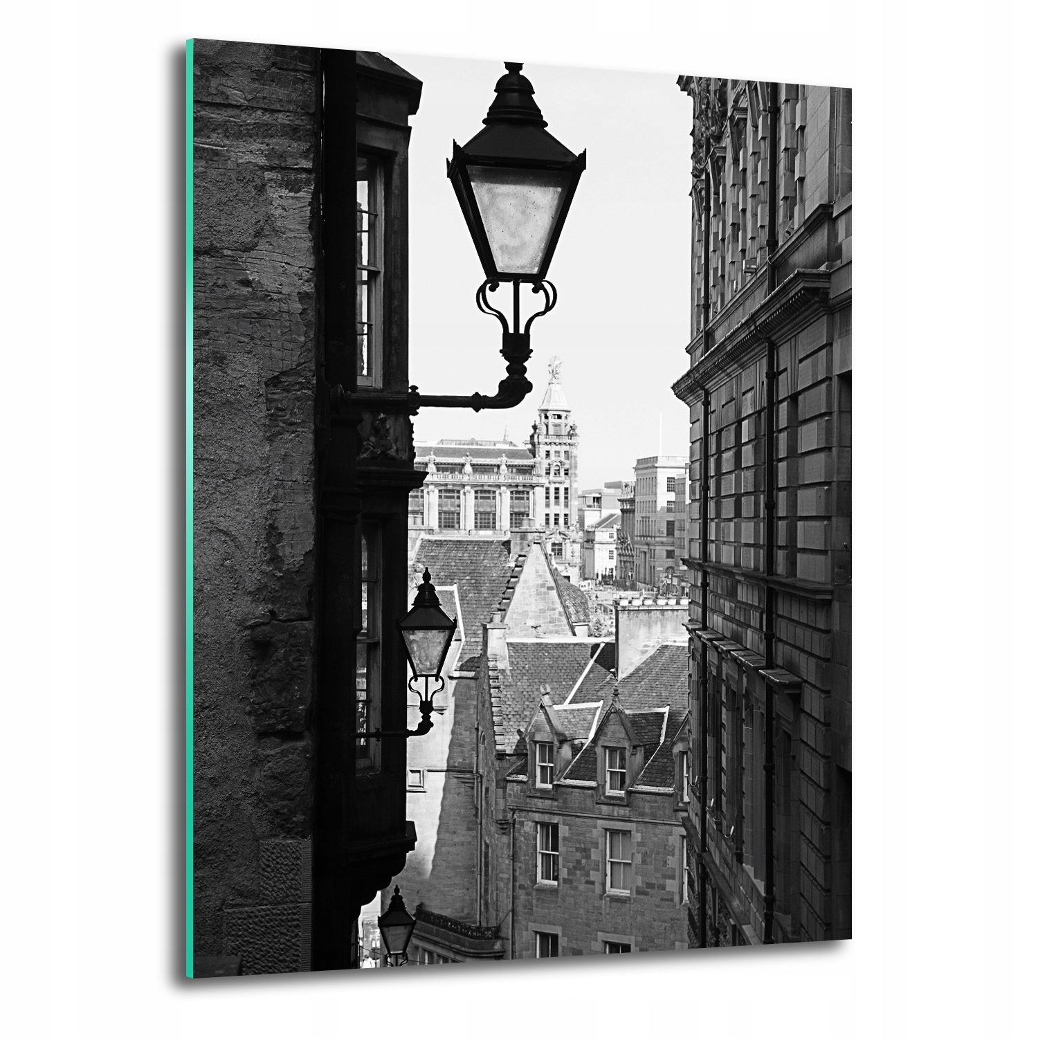 Skleněný nástěnný obraz Edinburgh Staré město 70x100